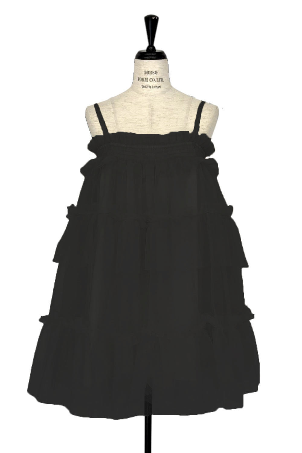 HONEY MI HONEY｜tulle tiered tunic camisole