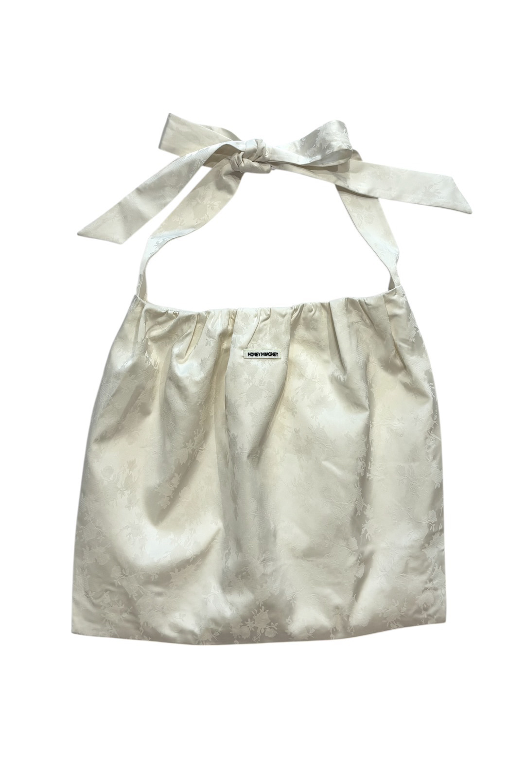 HONEY MI HONEY｜rose satin ribbon tote bag