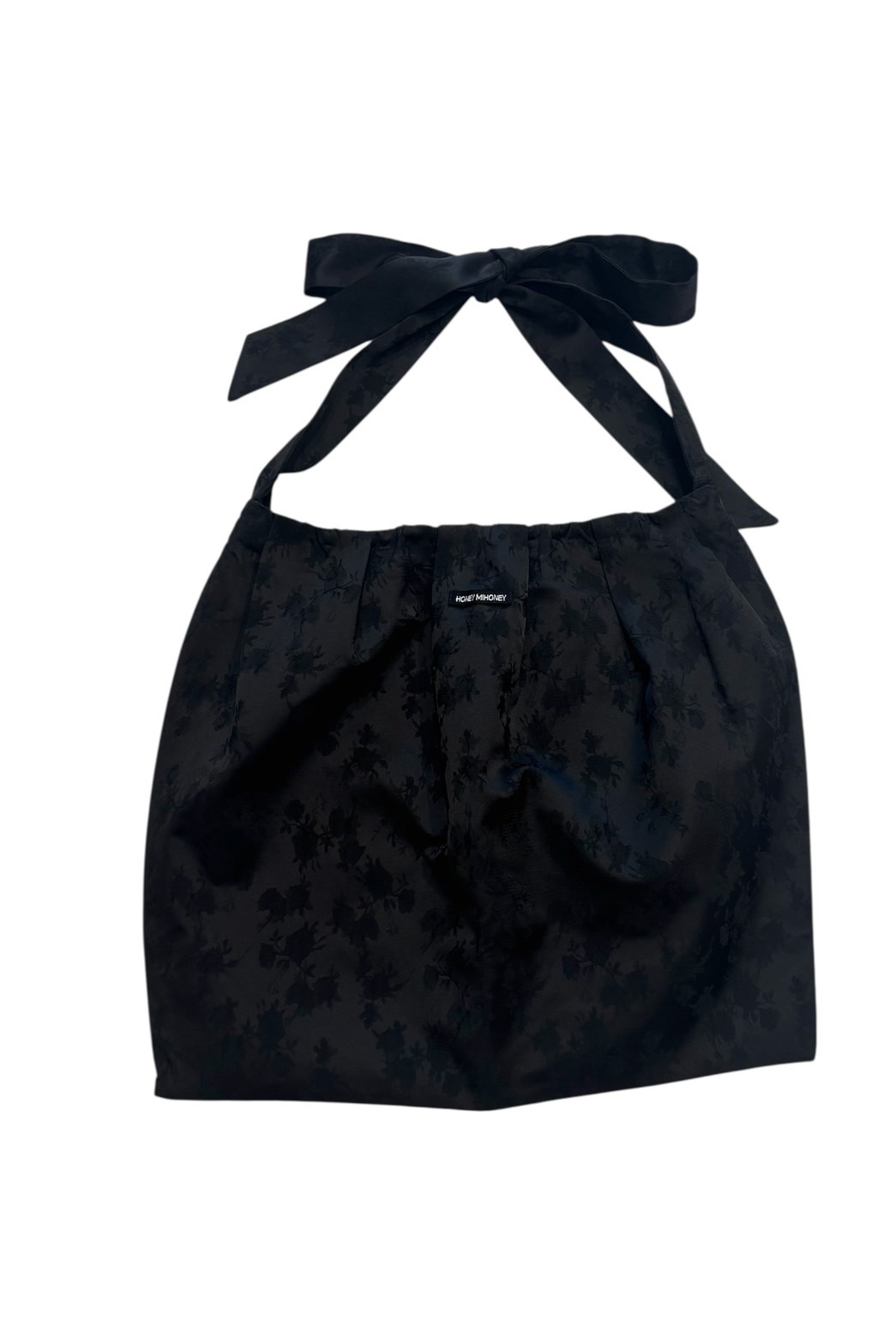 HONEY MI HONEY｜rose satin ribbon tote bag