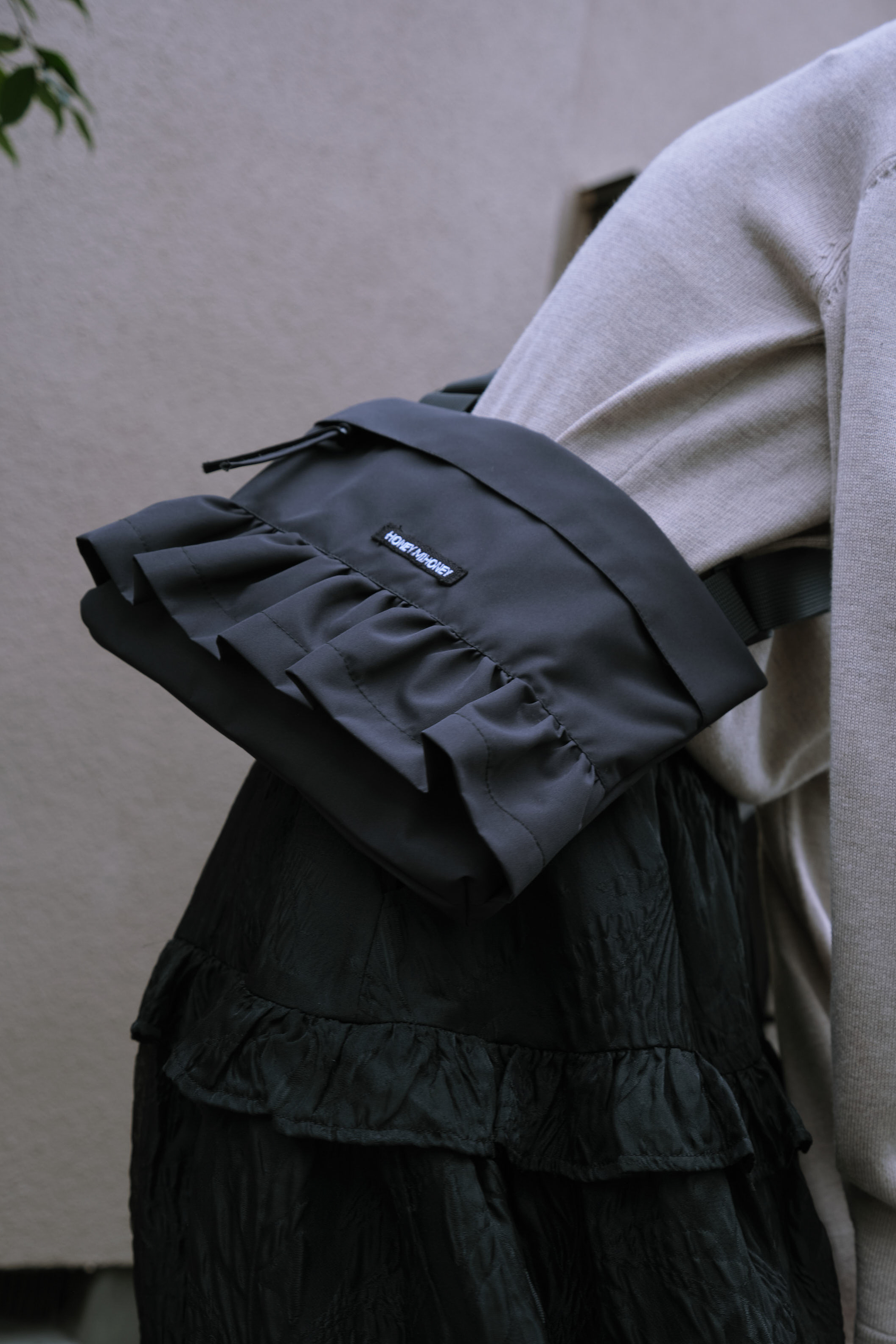ハニーミーハニーバッグ HONEY MI HONEY｜rainproof frill mini shoulder bag