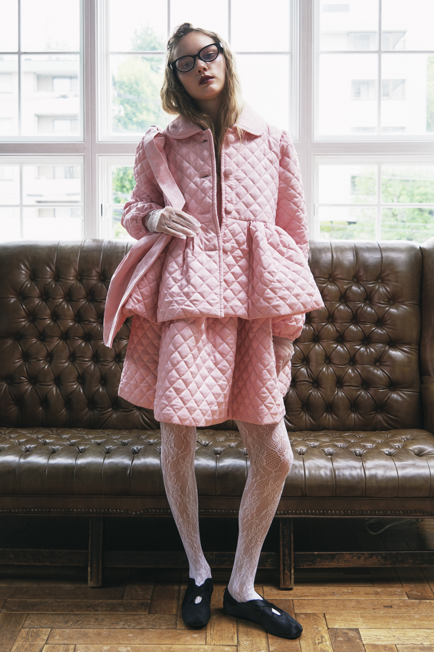 HONEY MI HONEY｜ローズサテンティアードミニワンピース｜リボン