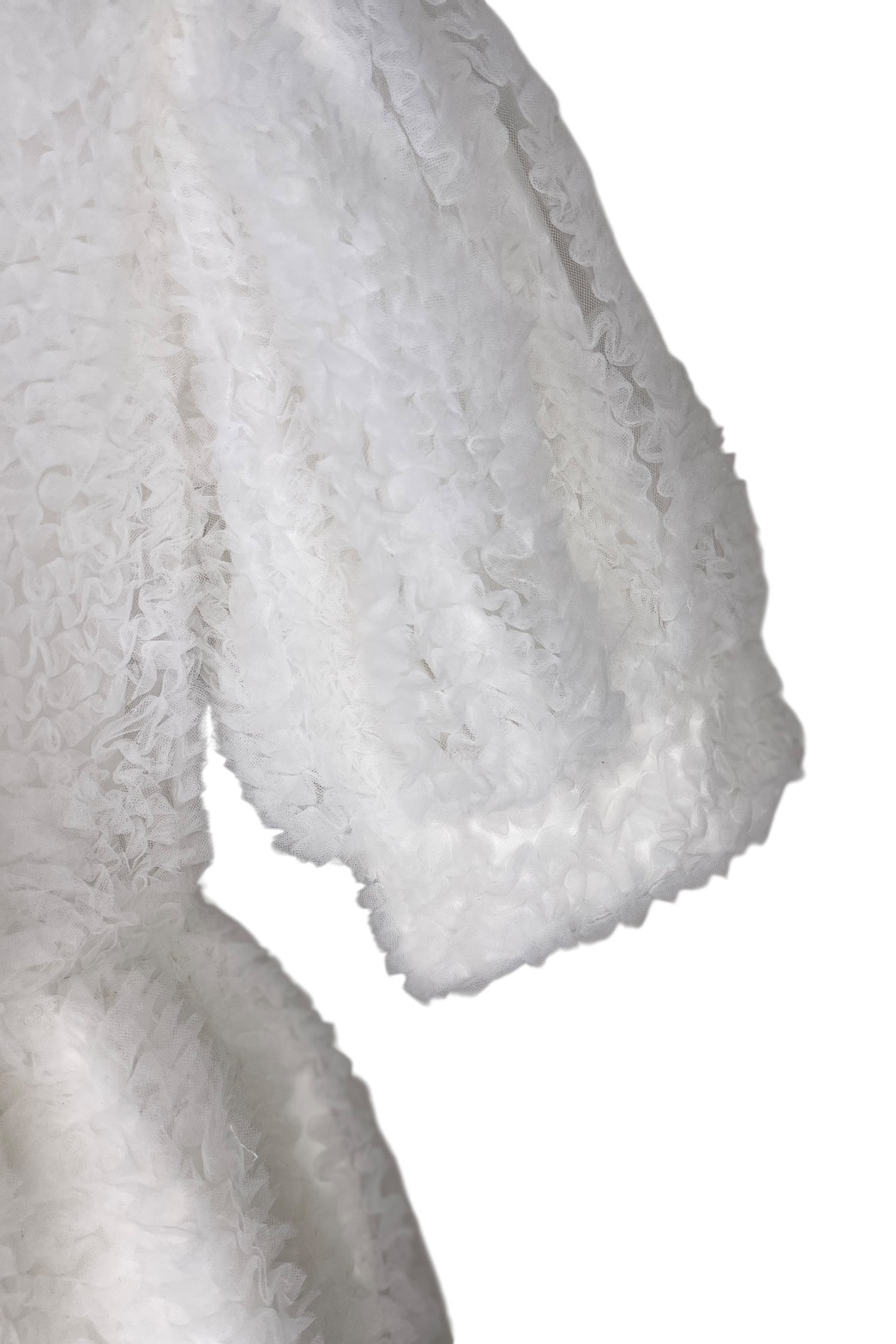 HONEY MI HONEY ハニーミーハニー｜チュールパフスリーブワンピース