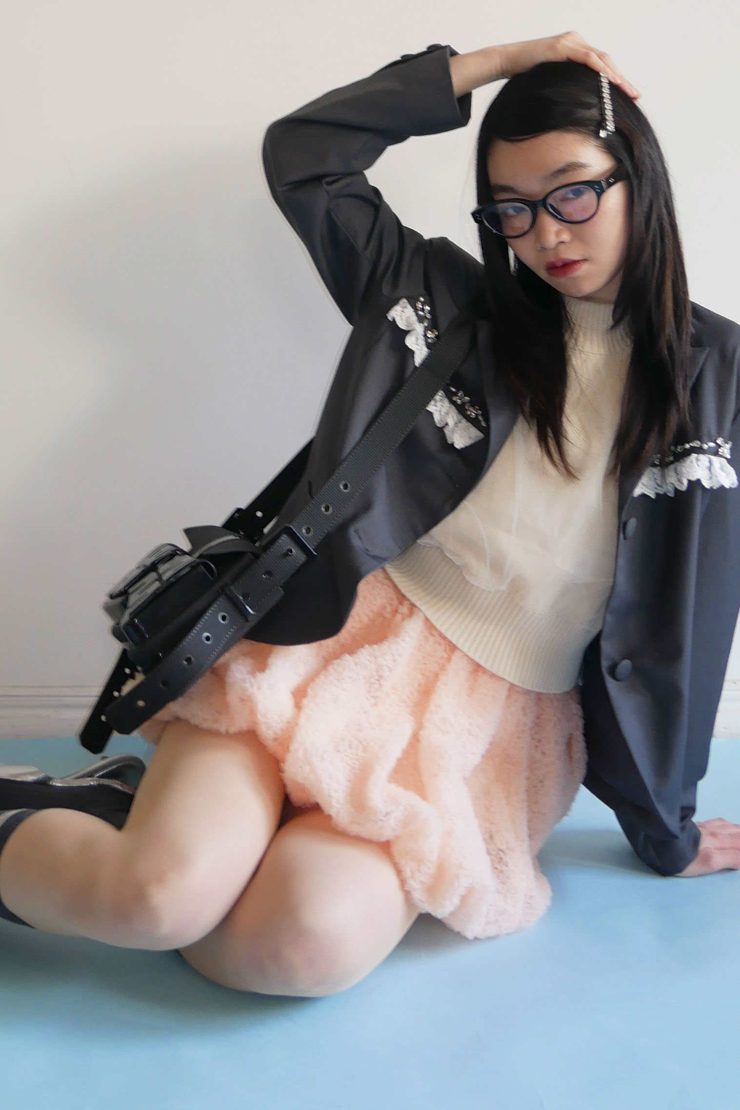 HONEY MI HONEY ハニーミーハニー｜チュールミニスカート｜バルーン