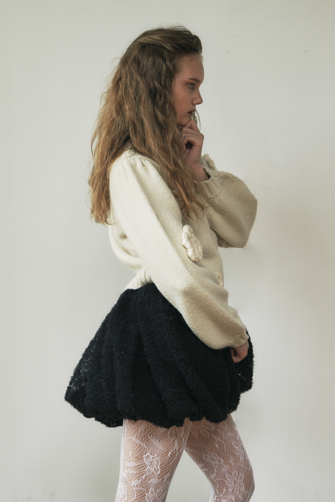 HONEY MI HONEY｜tulle puff balloon mini skirt