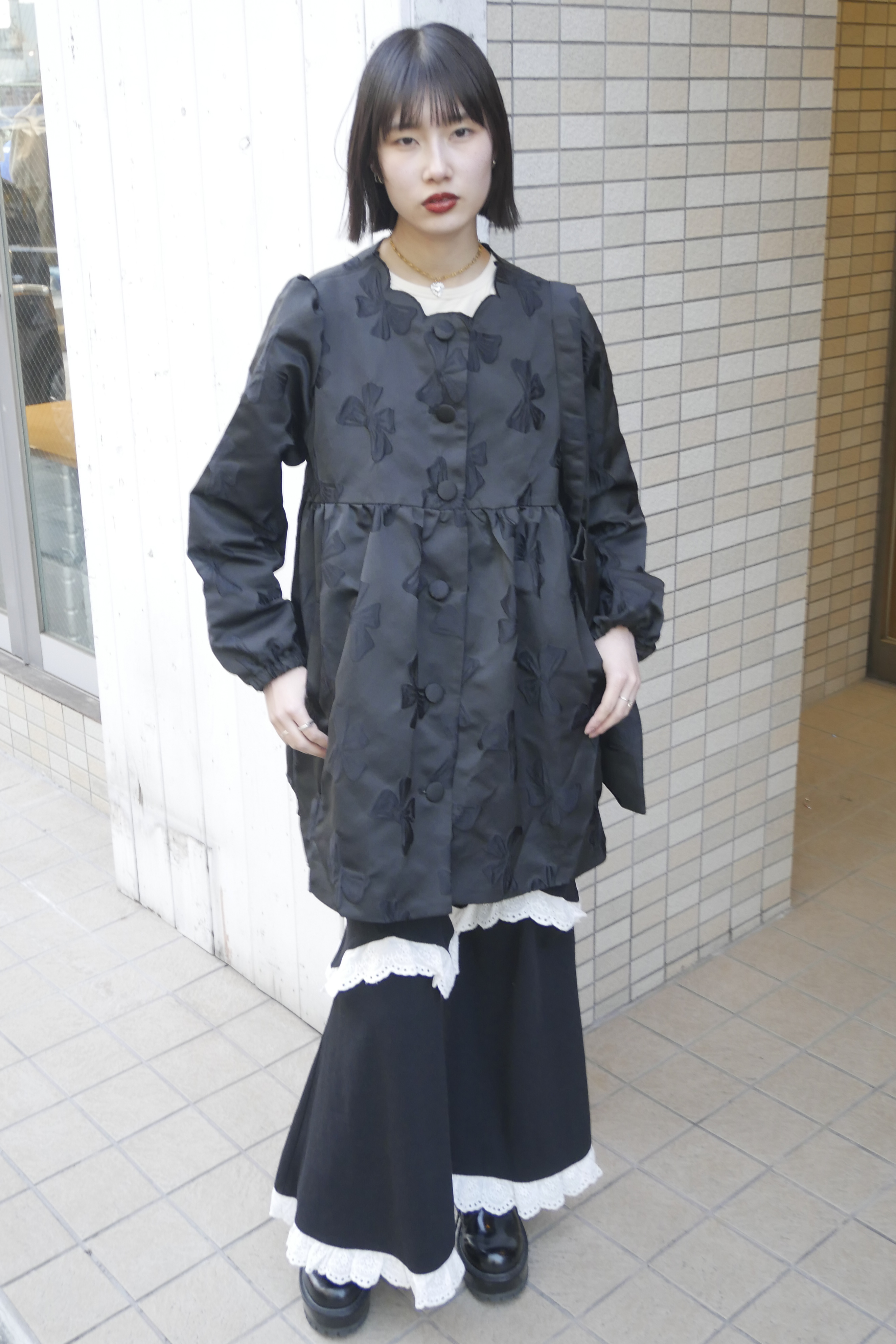 HONEY MI HONEY｜two-way rib flare pants