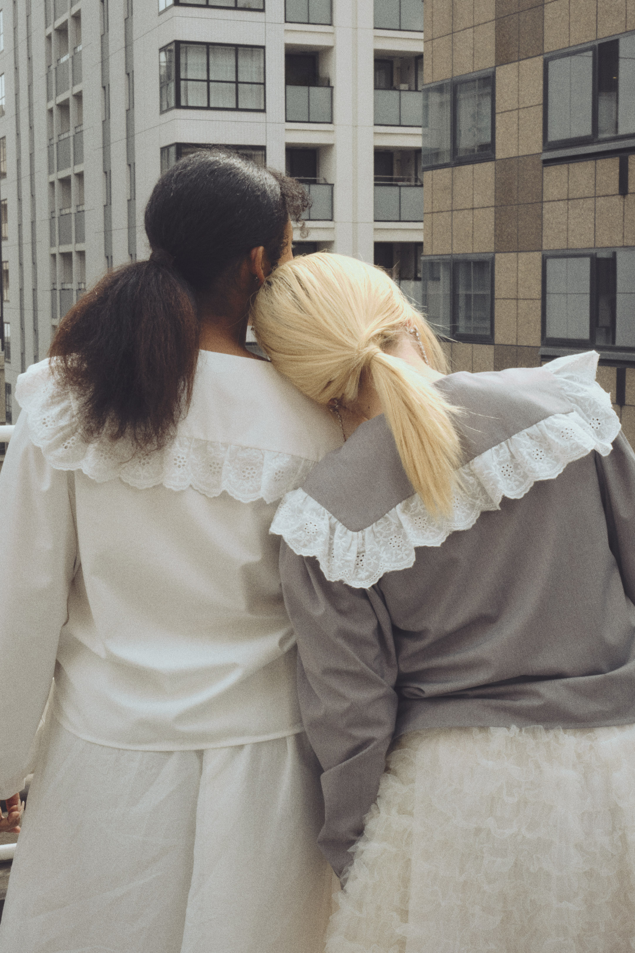 HONEY MI HONEY｜lace frill sailor collar blouse｜レディース ブラウス