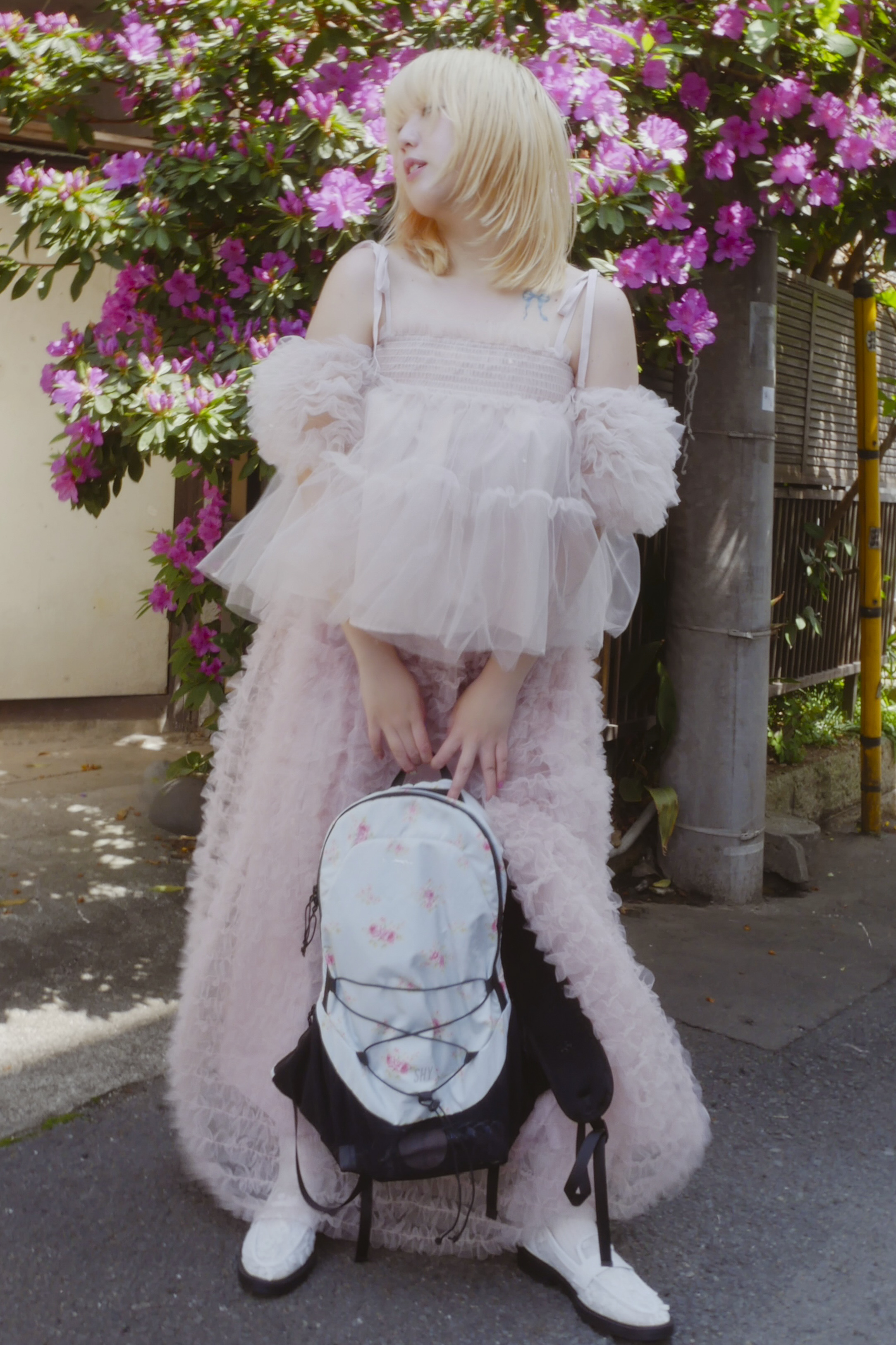 HONEY MI HONEY｜tulle tiered long skirt