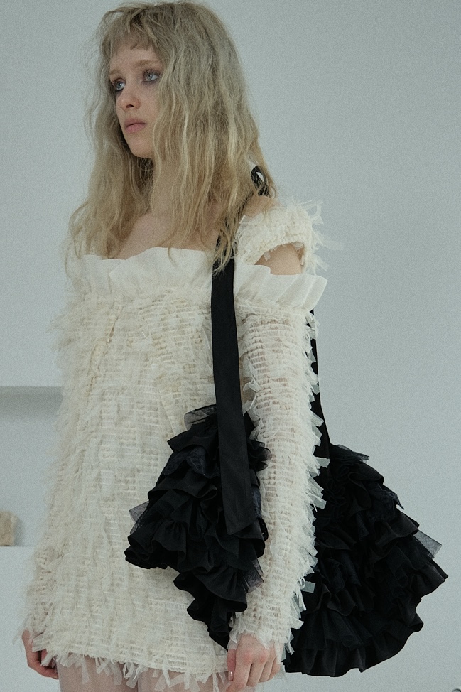 tiered frill bag & mini skirt | HONEY MI HONEY