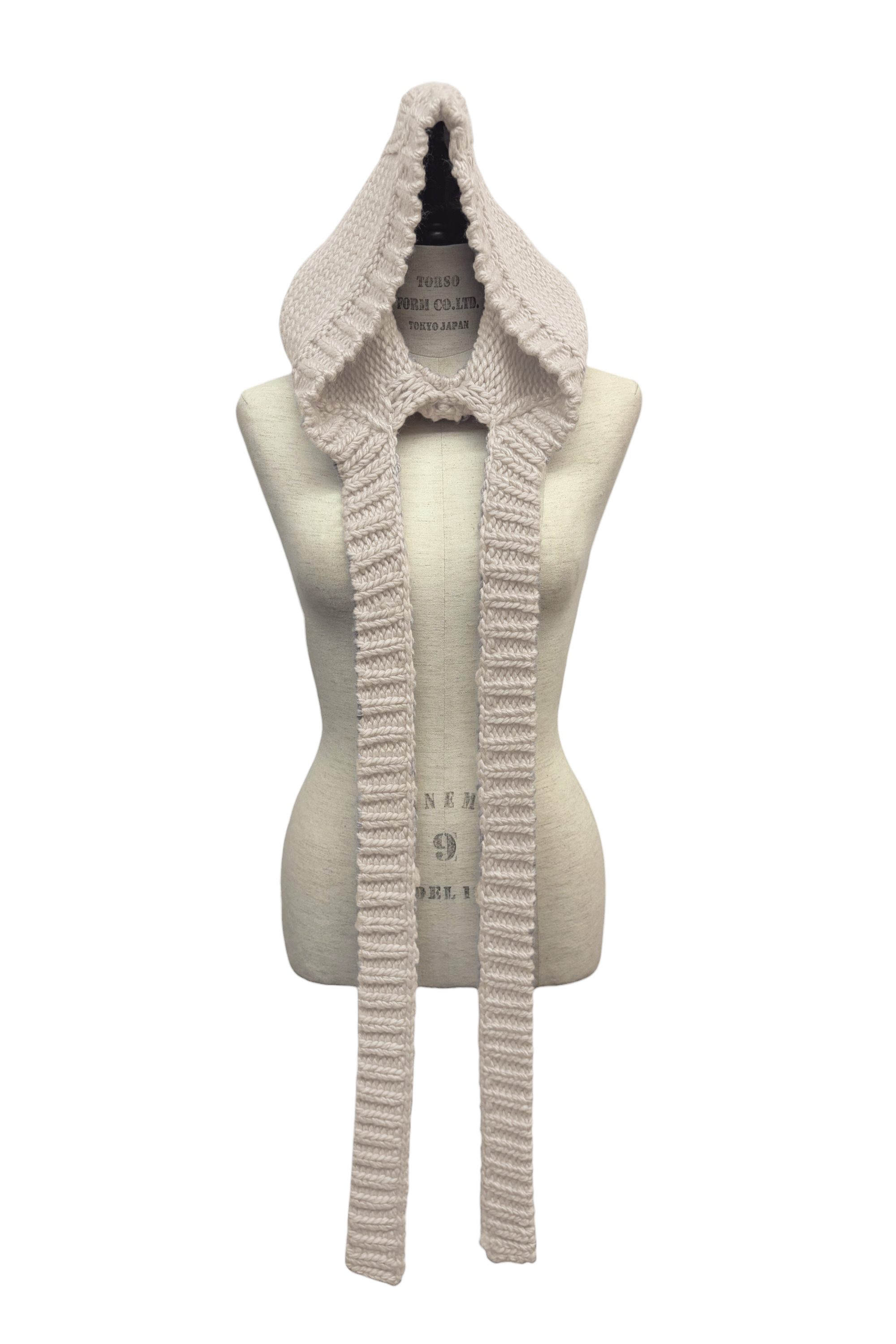 knit ribbon balaclava | HONEY MI HONEY