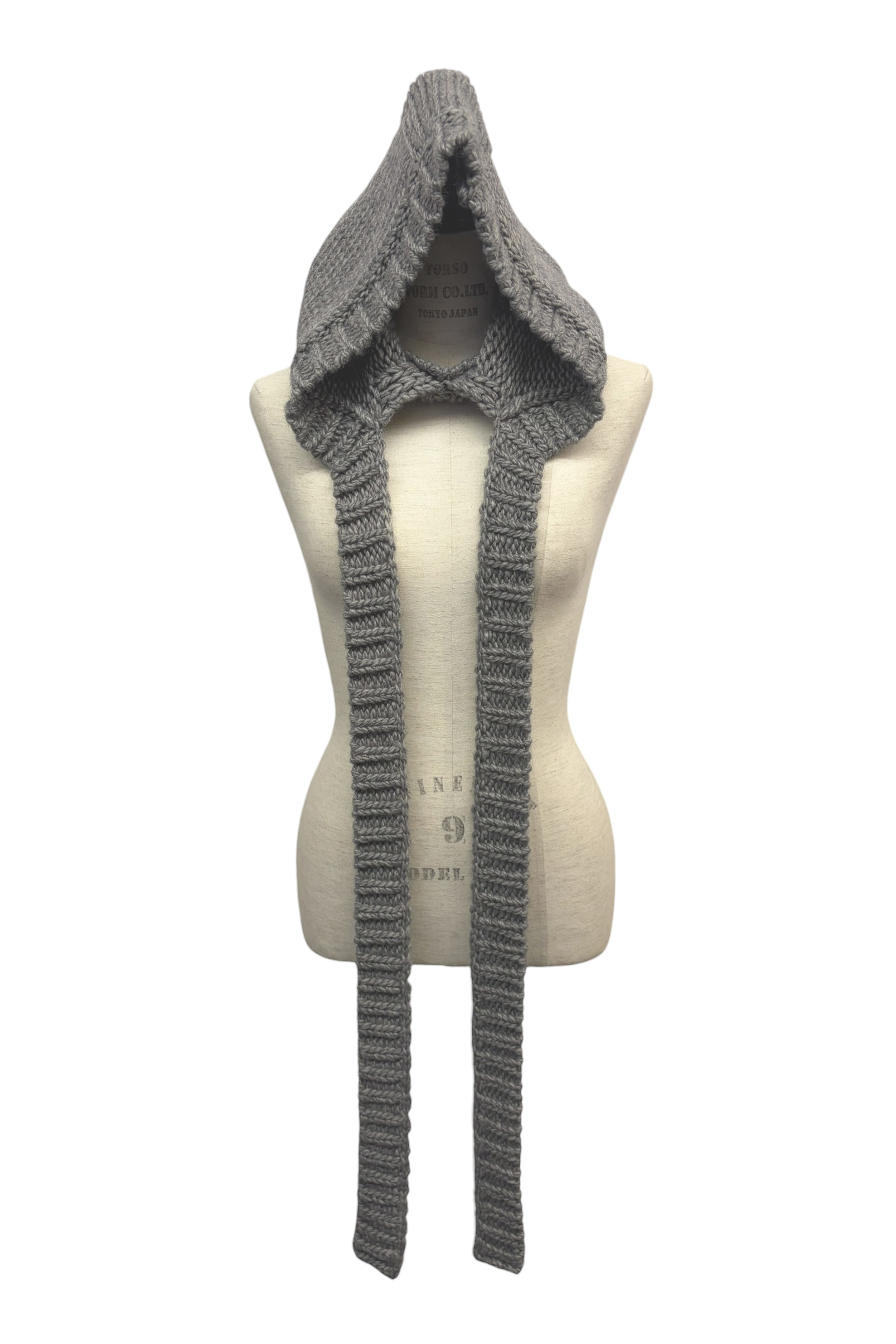 knit ribbon balaclava | HONEY MI HONEY