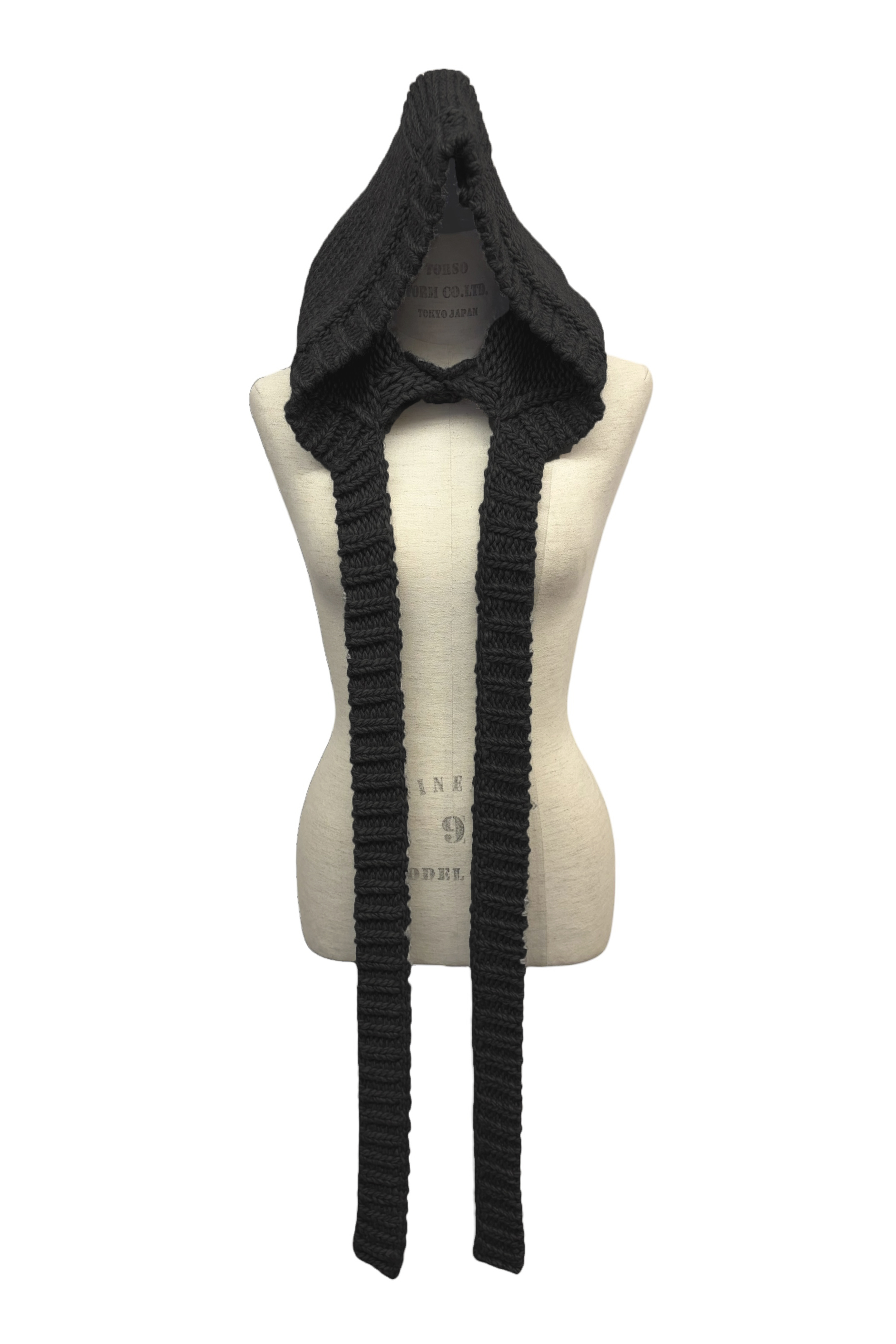 knit ribbon balaclava | HONEY MI HONEY