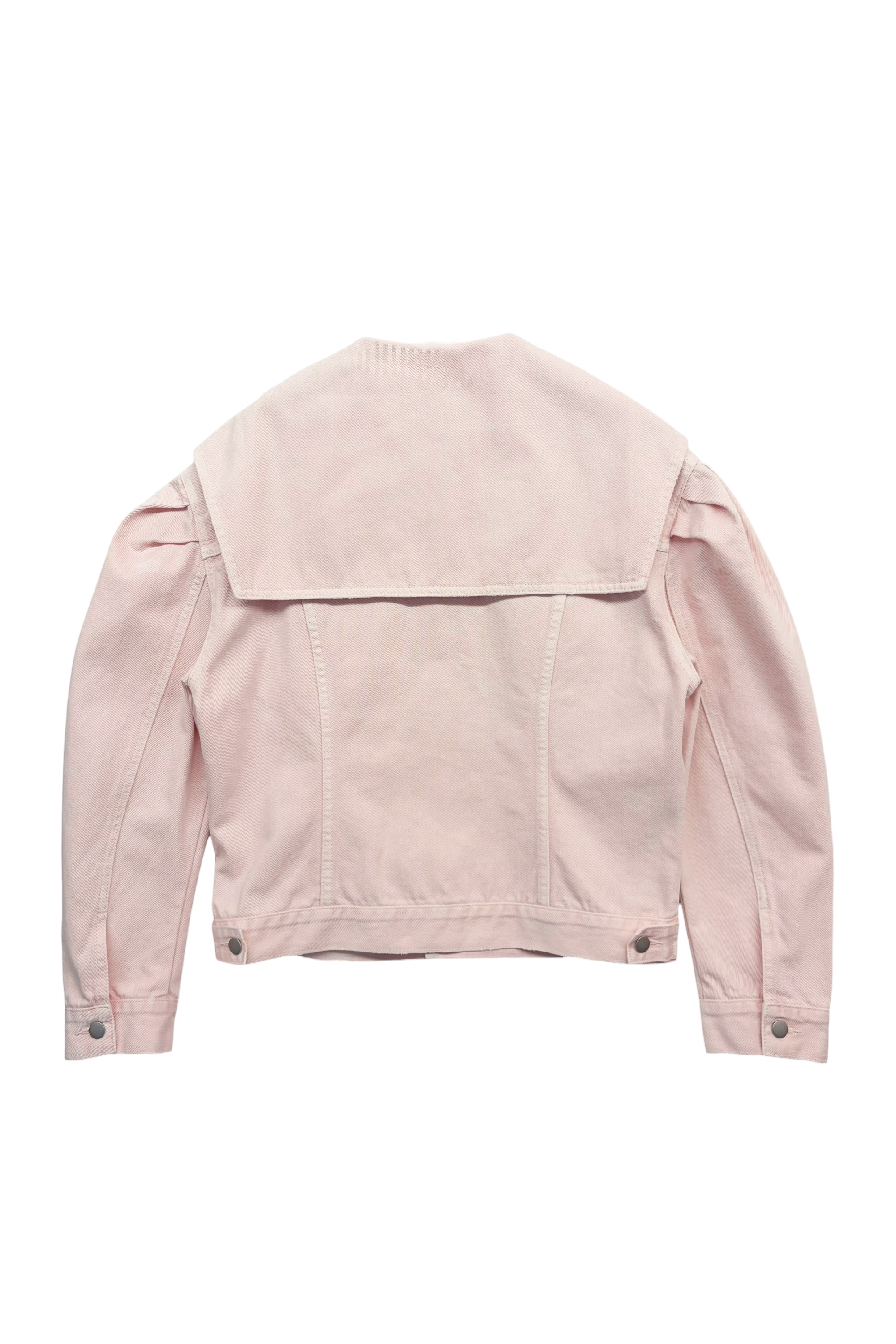 ribbon sailor collar denim jacket | HONEY MI HONEY