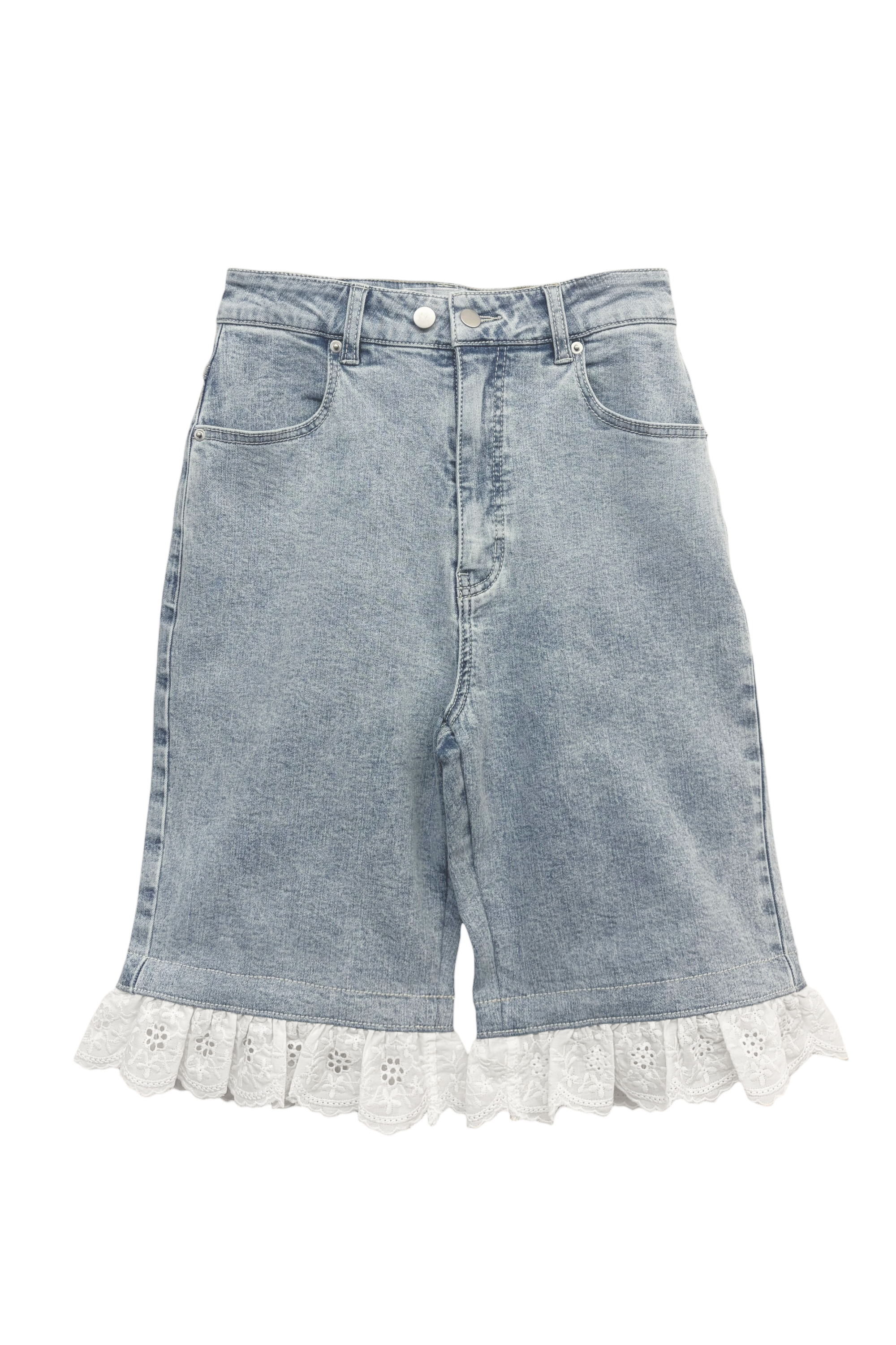 two-way denim flare pants | HONEY MI HONEY