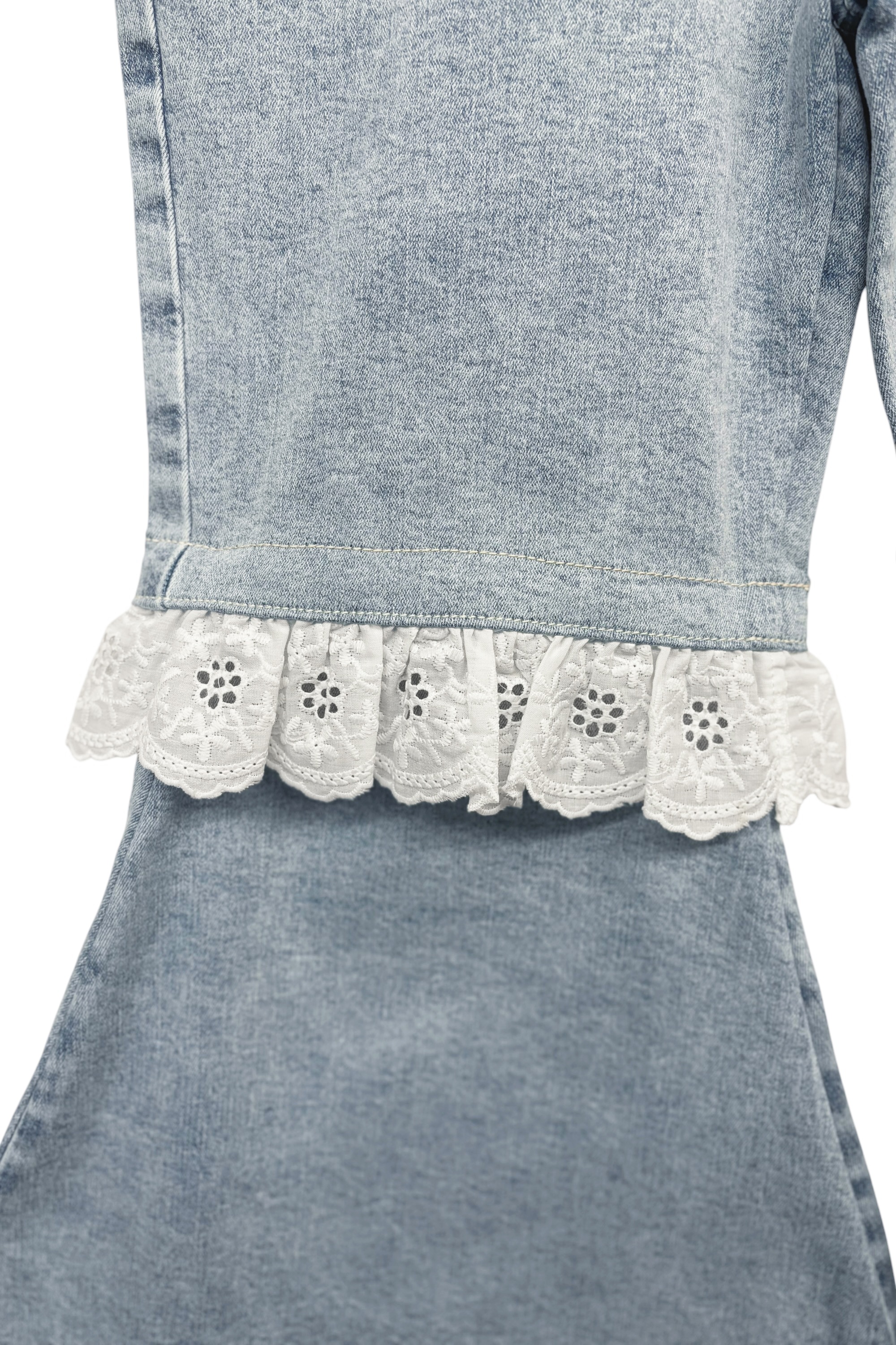 two-way denim flare pants | HONEY MI HONEY