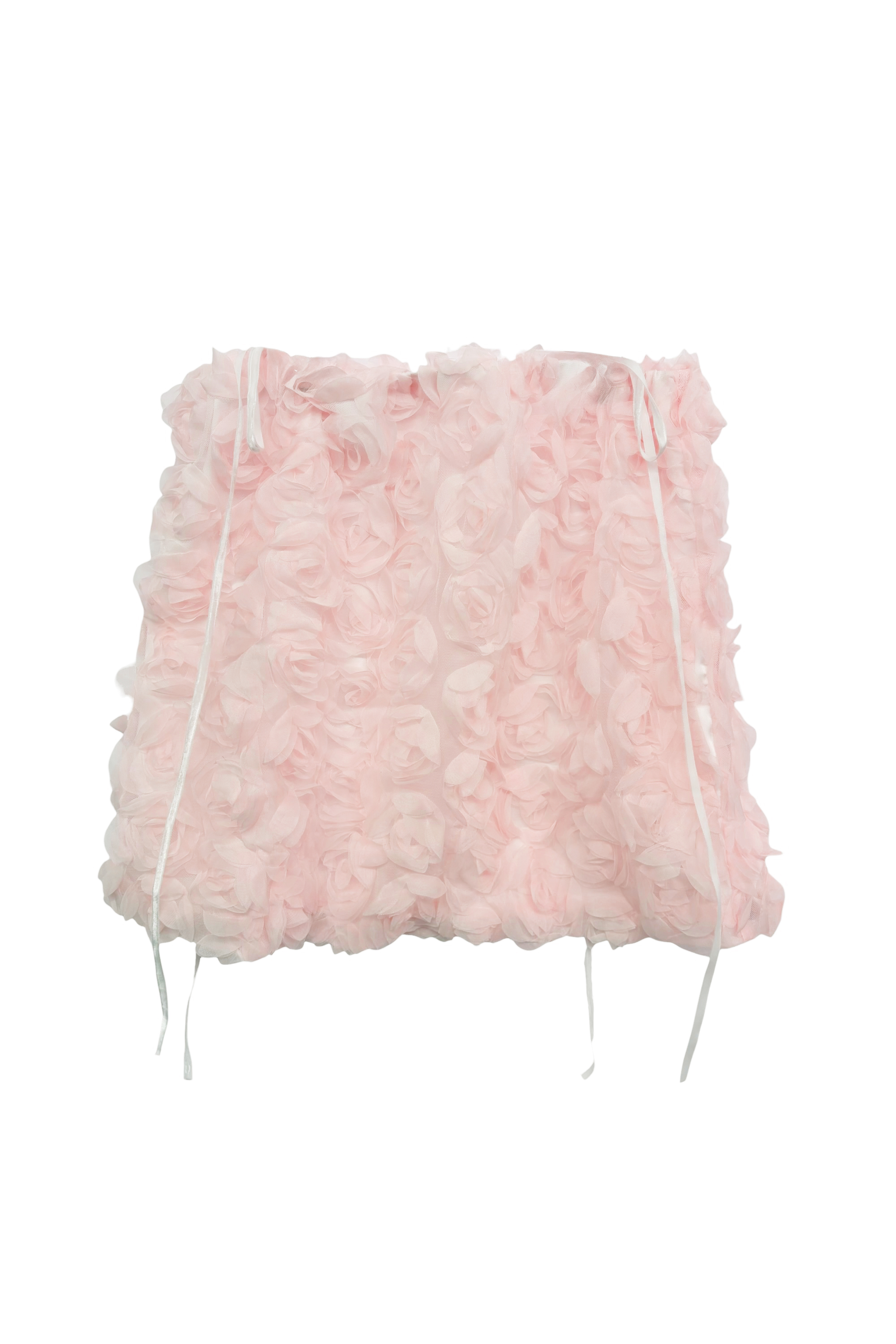 rose chiffon camisole & mini skirt | HONEY MI HONEY