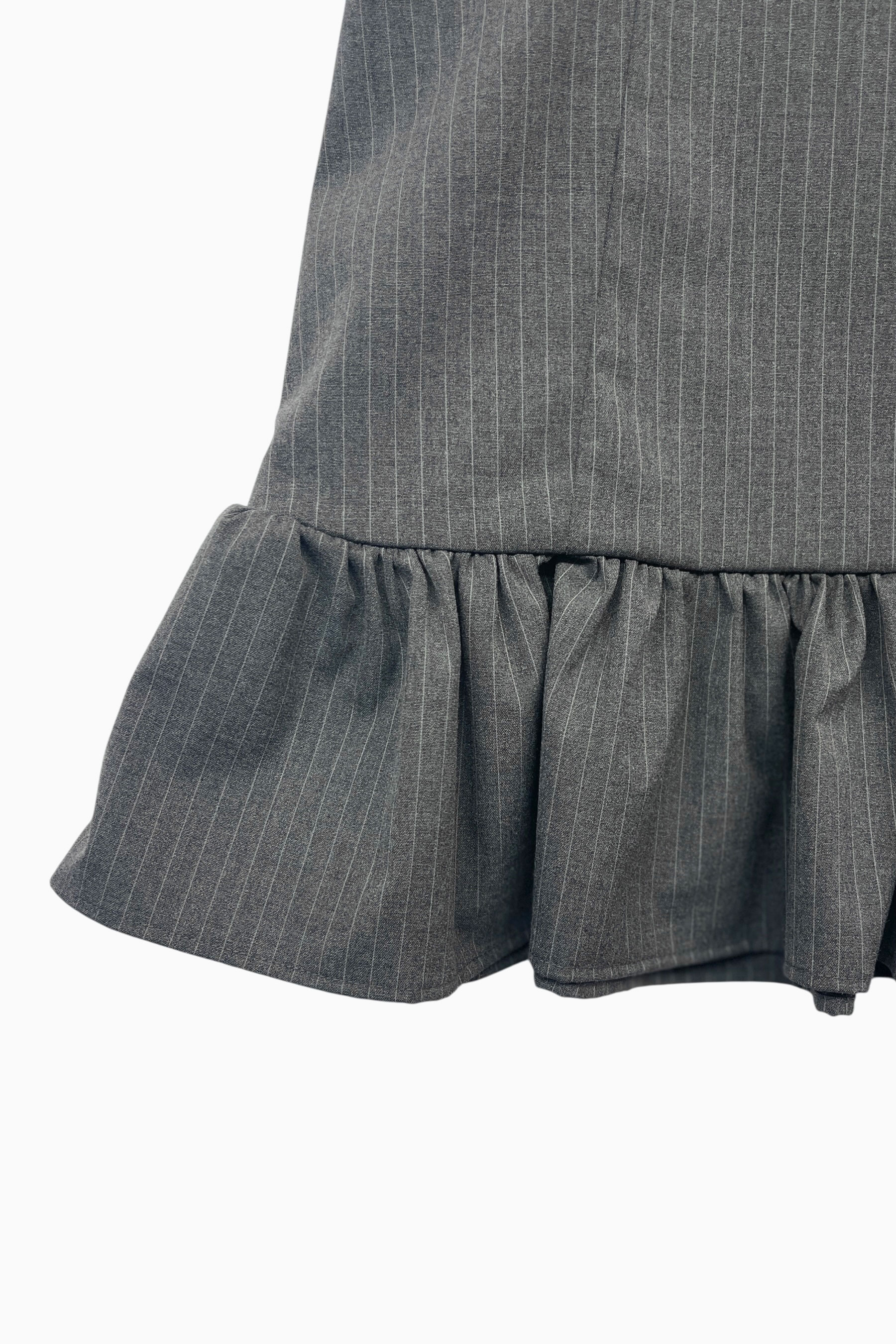 HONEY MI HONEY｜pinstripe ribbon mini one-piece