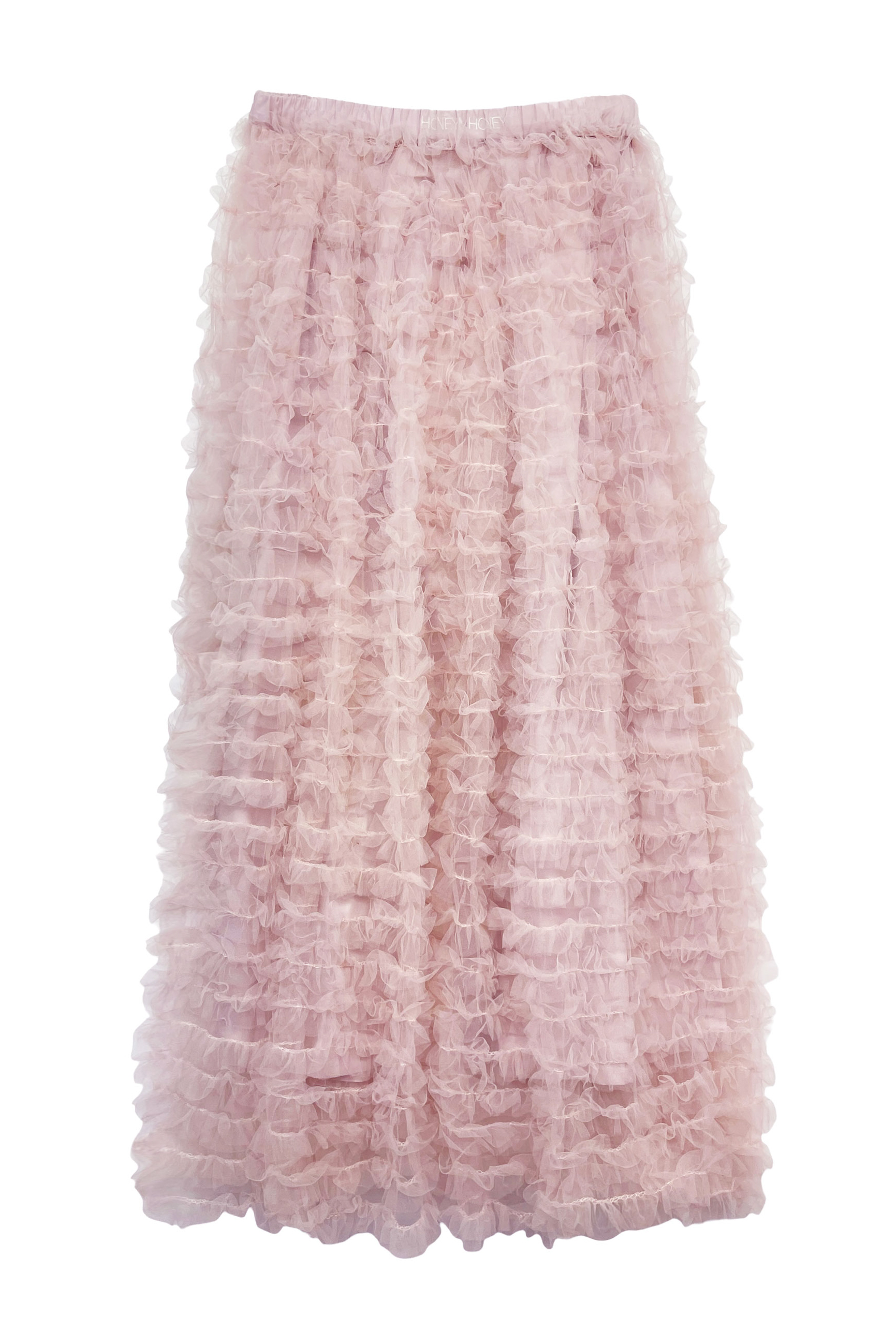 HONEY MI HONEY｜tulle tiered long skirt
