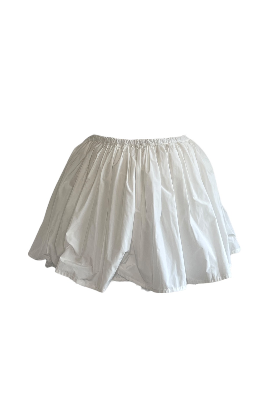 HONEY MI HONEY｜taffeta layered drape mini skirt