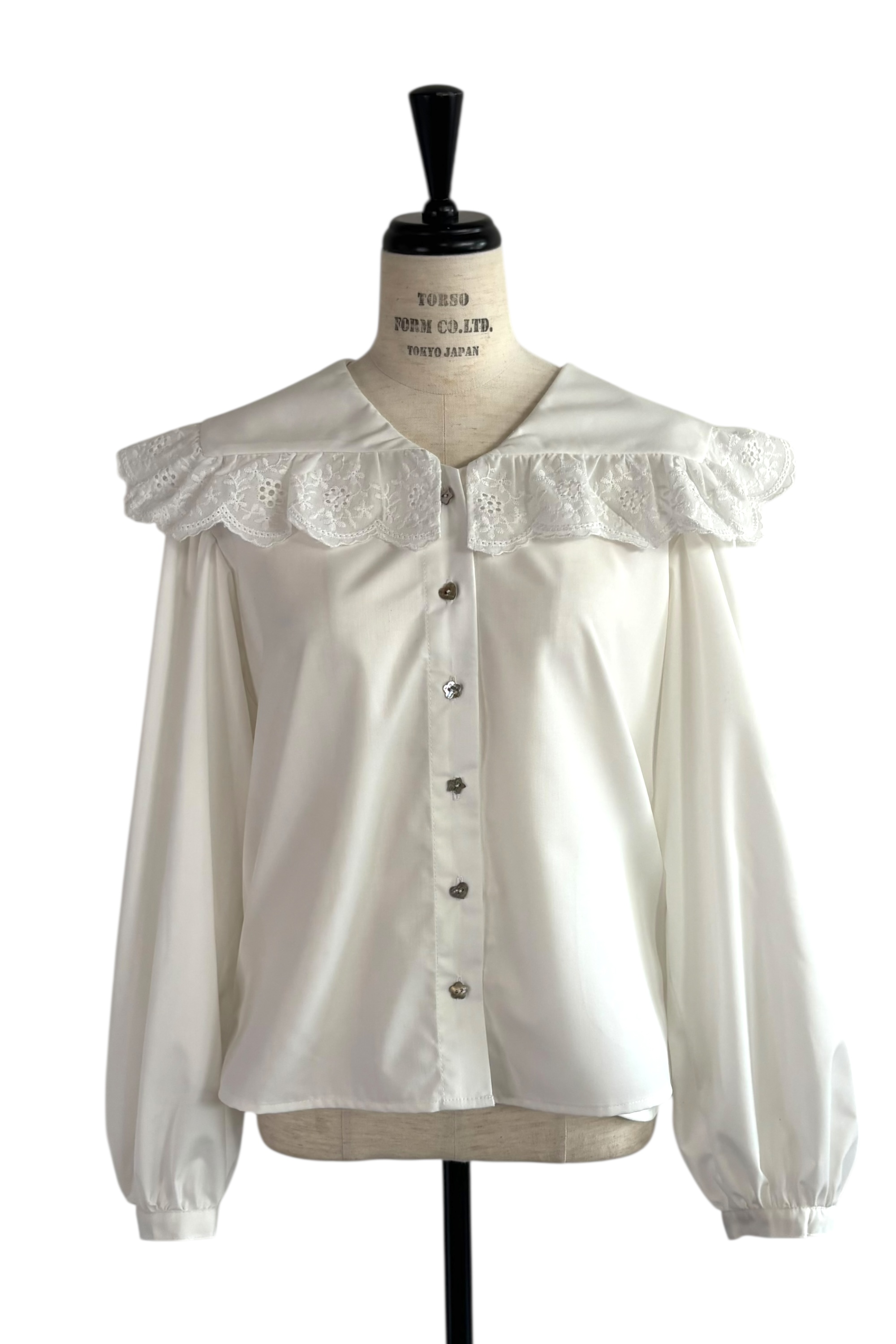 HONEY MI HONEY｜lace frill sailor collar blouse｜レディース ブラウス