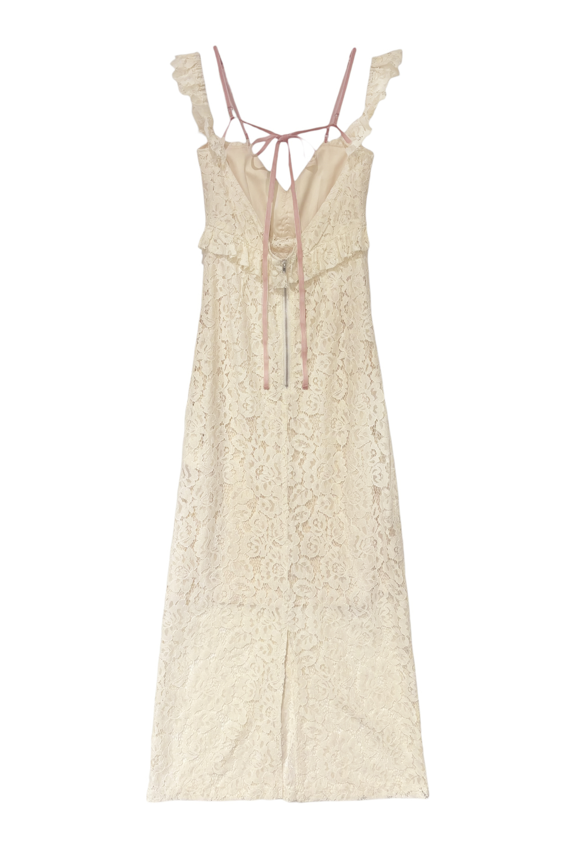 lace off shoulder camisole one-piece | HONEY MI HONEY