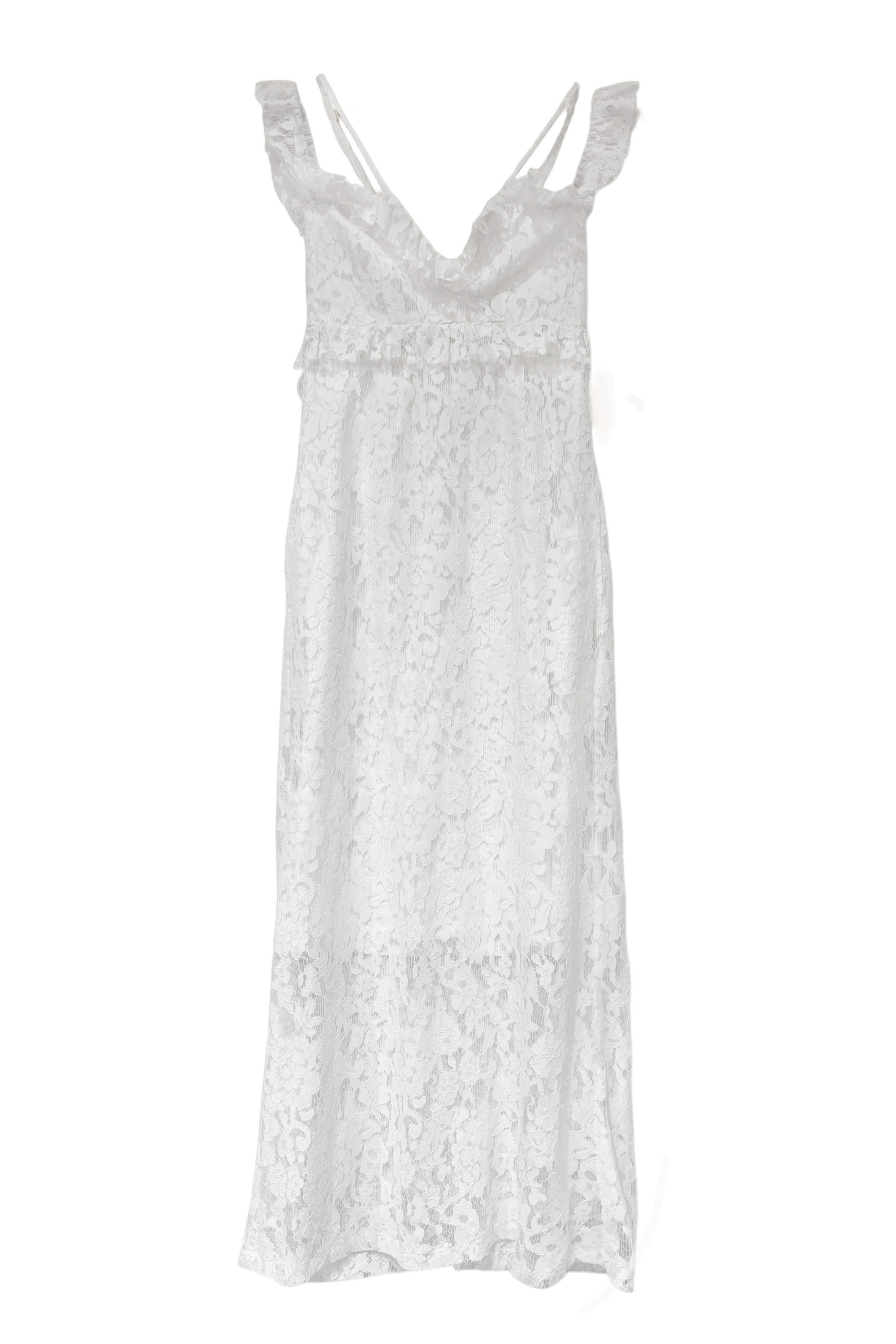 lace off shoulder camisole one-piece | HONEY MI HONEY