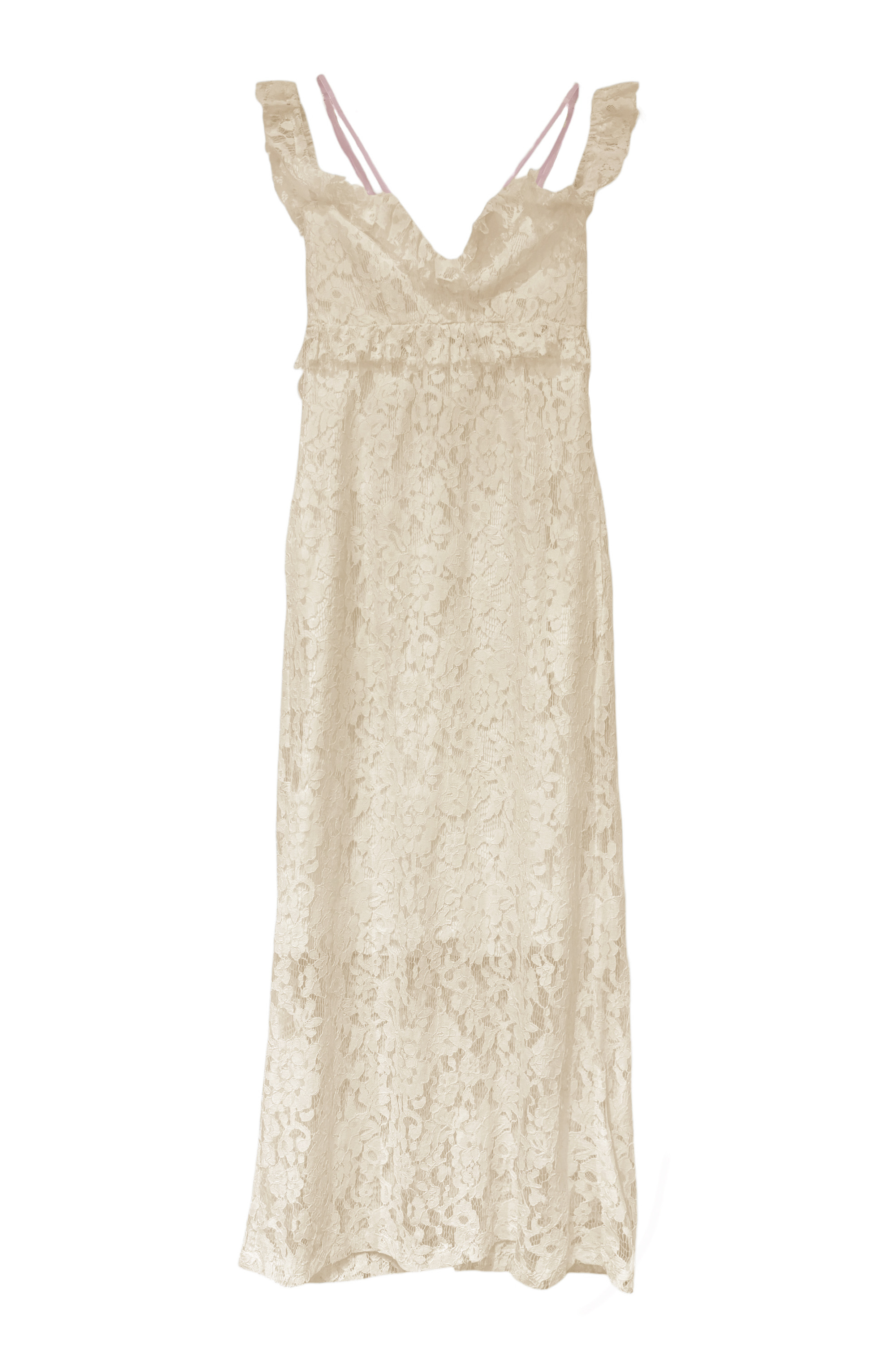 lace off shoulder camisole one-piece | HONEY MI HONEY