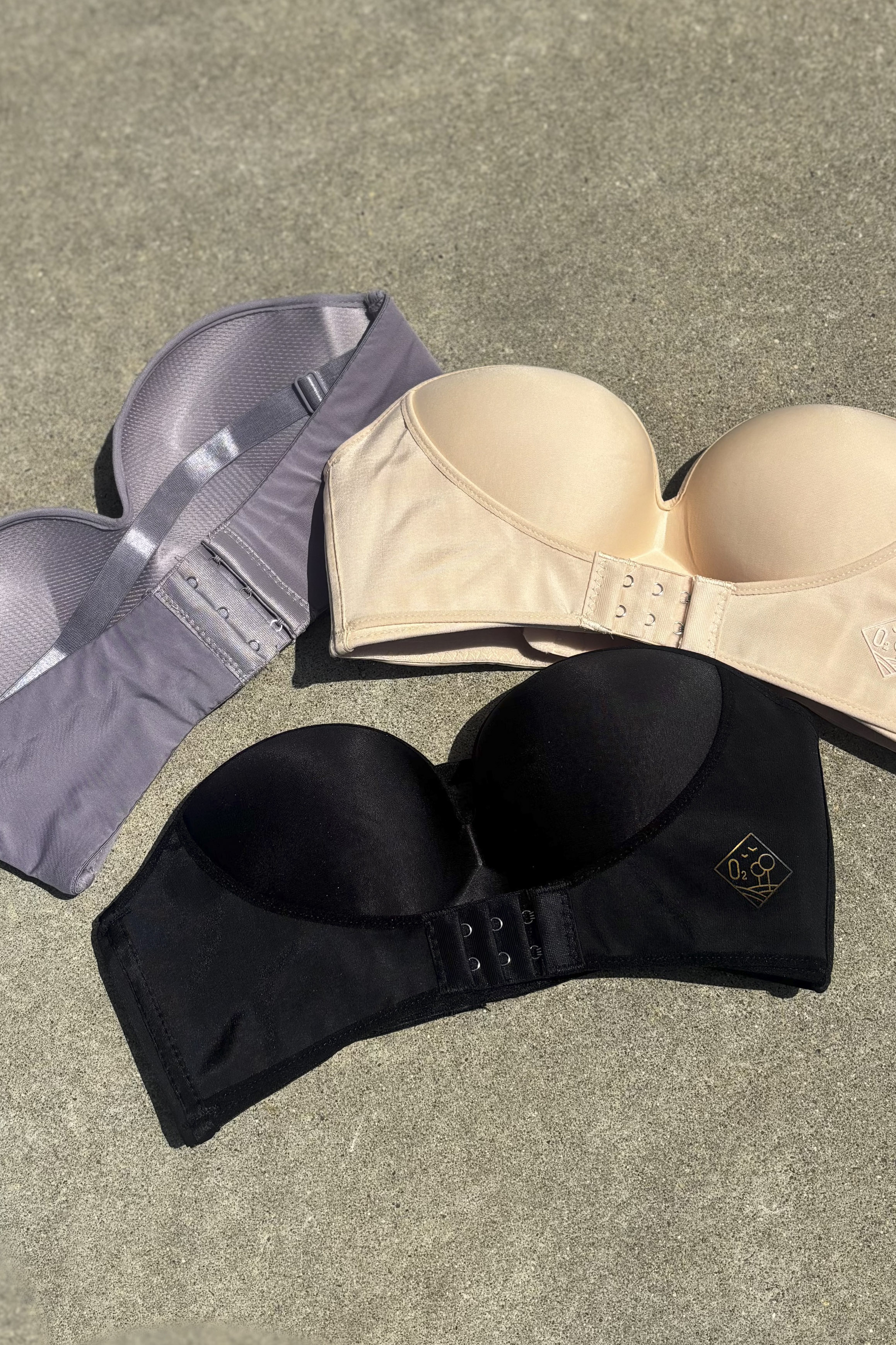 【HONEY MI HONEY 】strapless knot shift bra