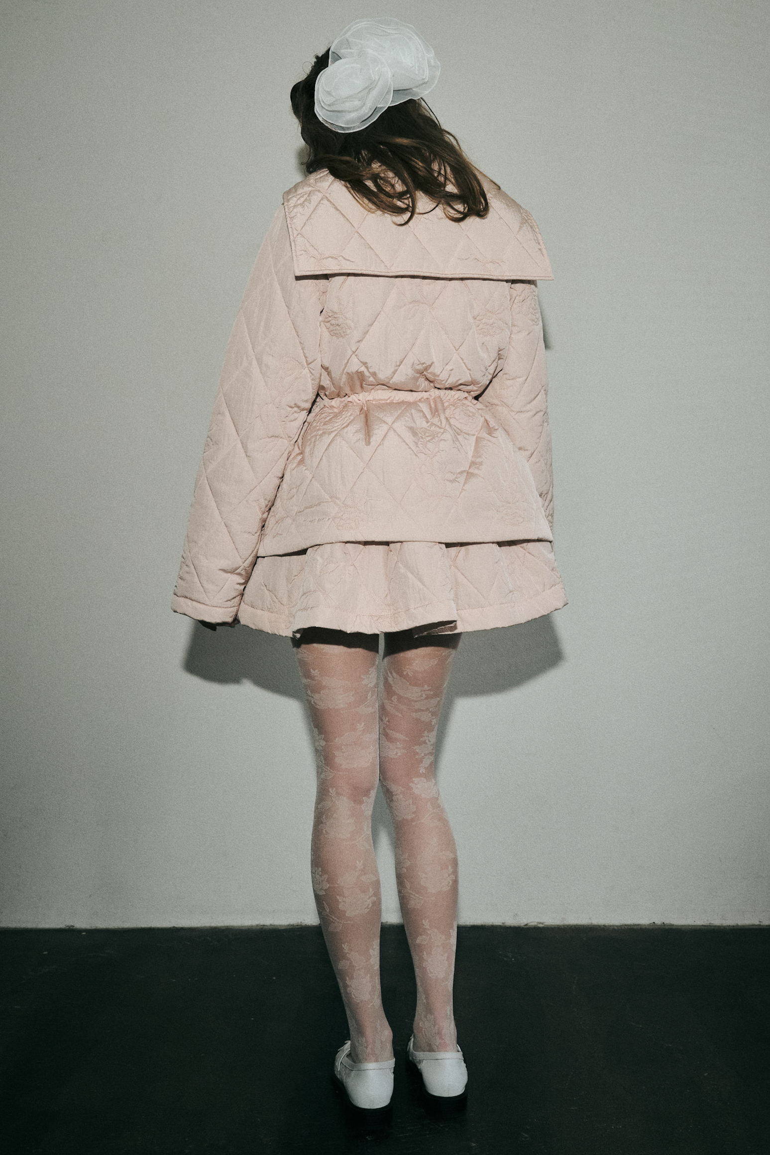 rose quilting sailor coat | HONEY MI HONEY