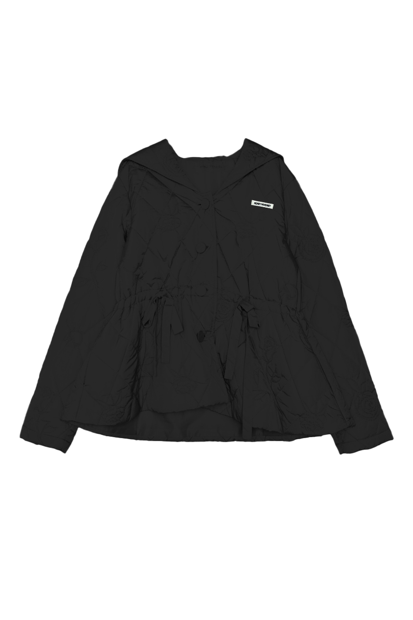 rose quilting sailor coat | HONEY MI HONEY