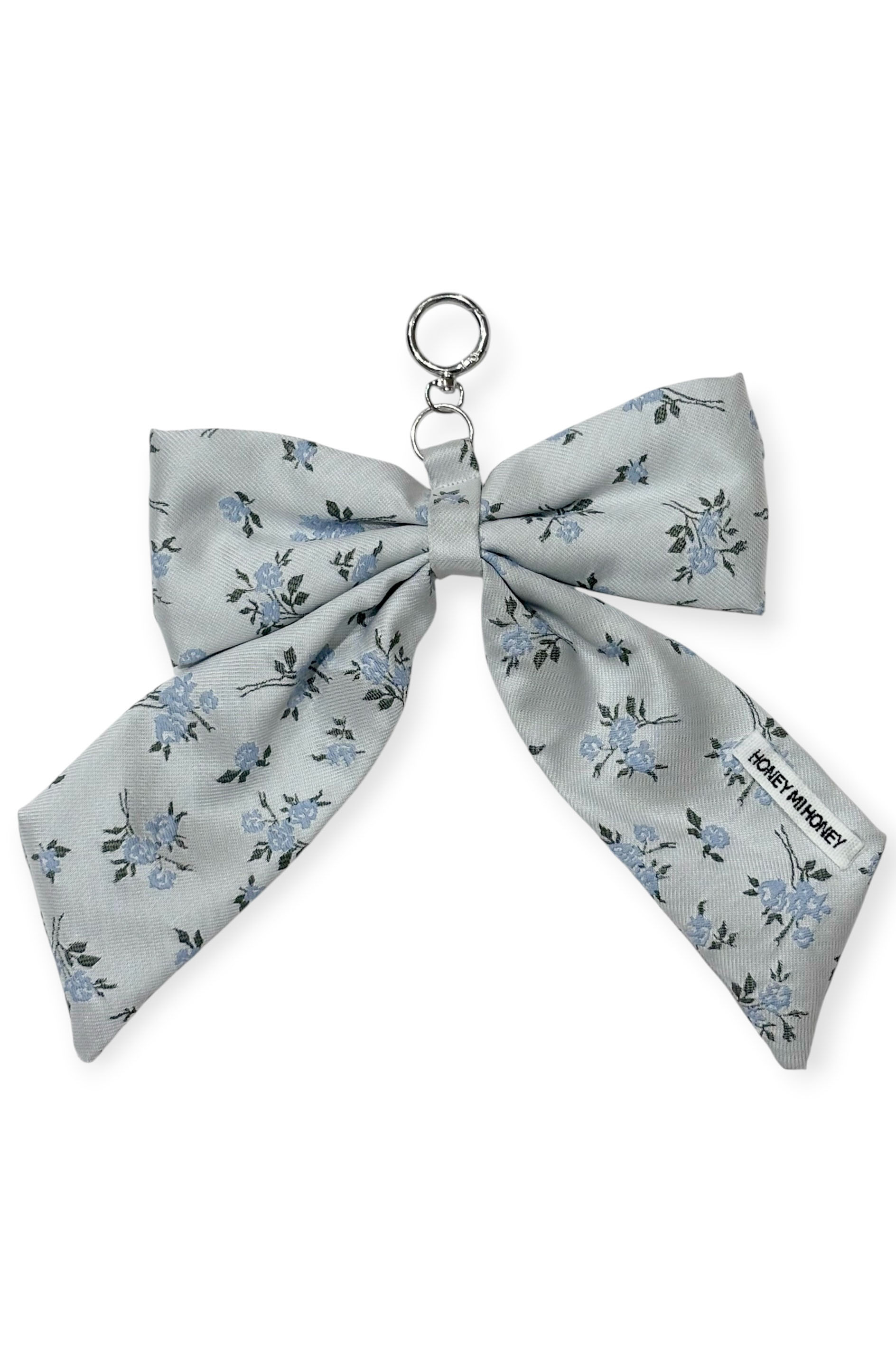 floral jacquard bijou ribbon keyholder｜ HONEY MI HONEY
