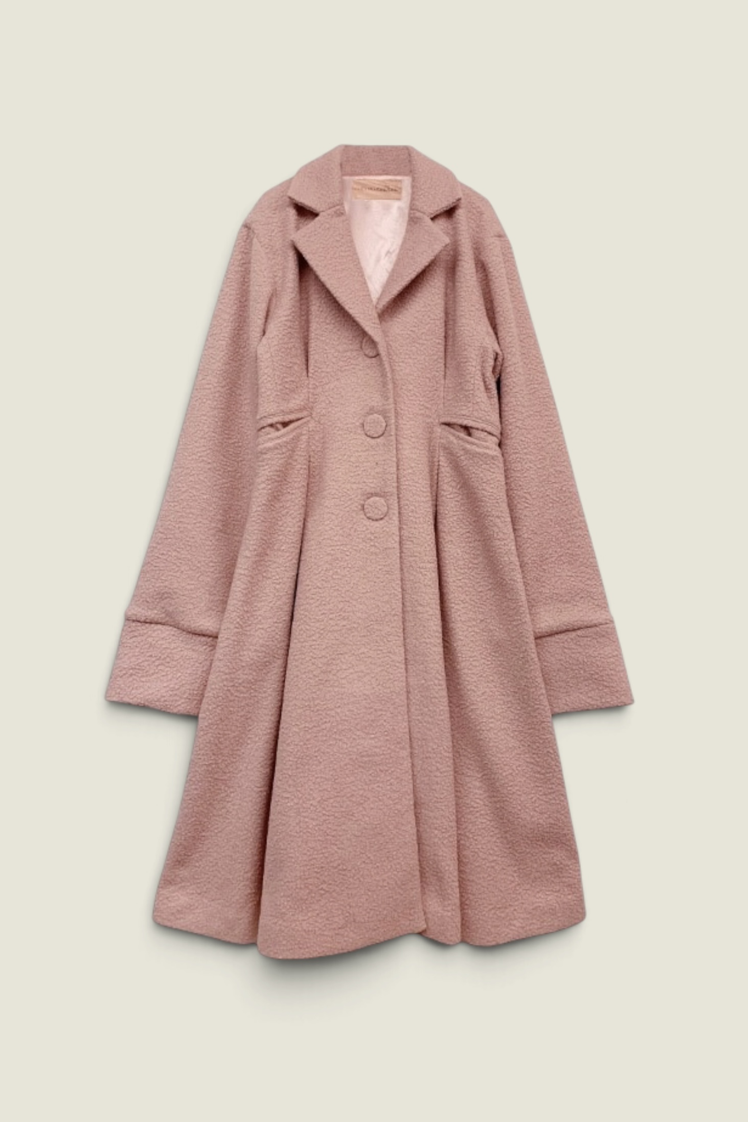 【HONEY MI HONEY】tuck long chester coat