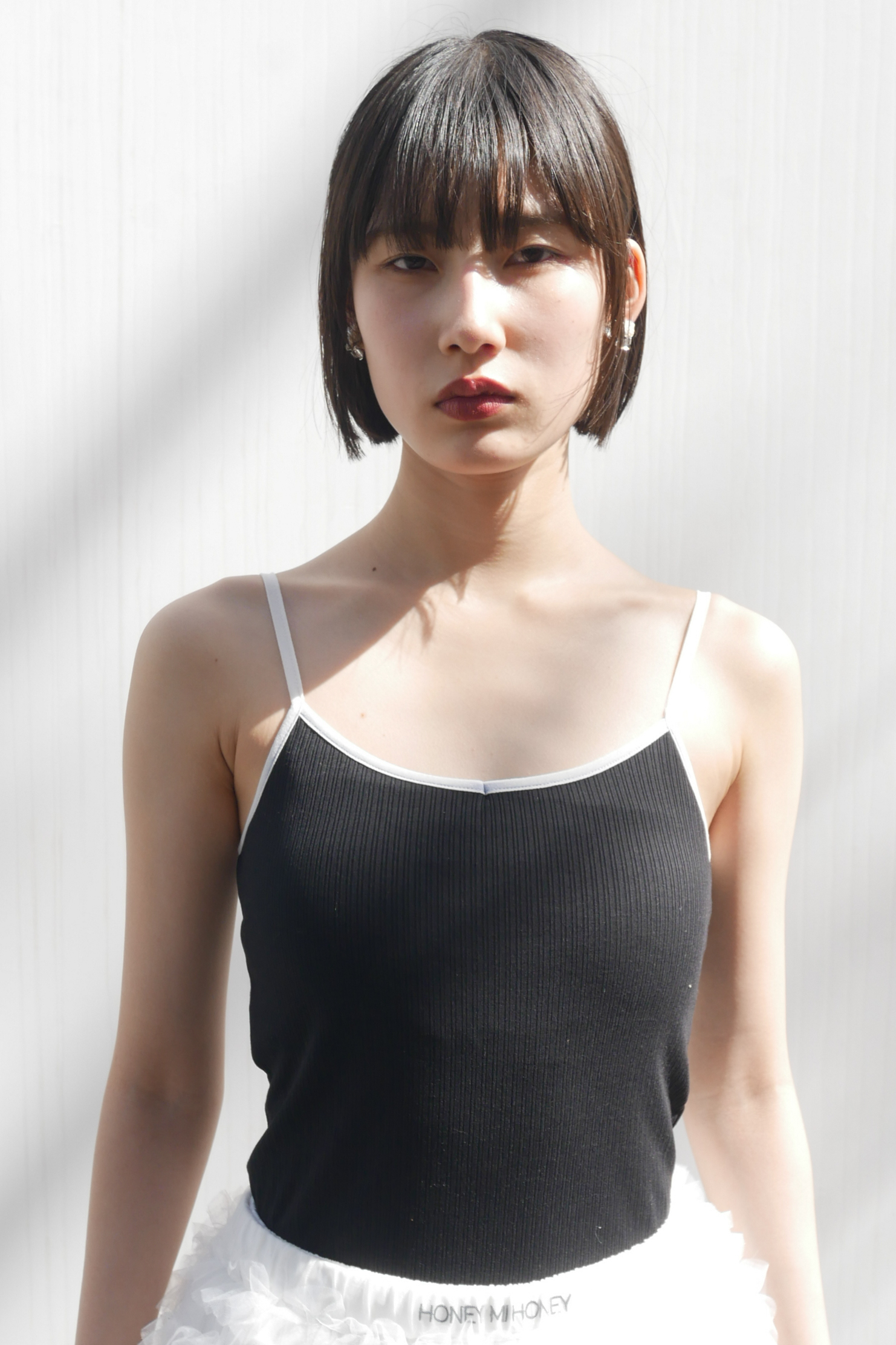 【ALORA THE WAY】cup in bicolor camisole
