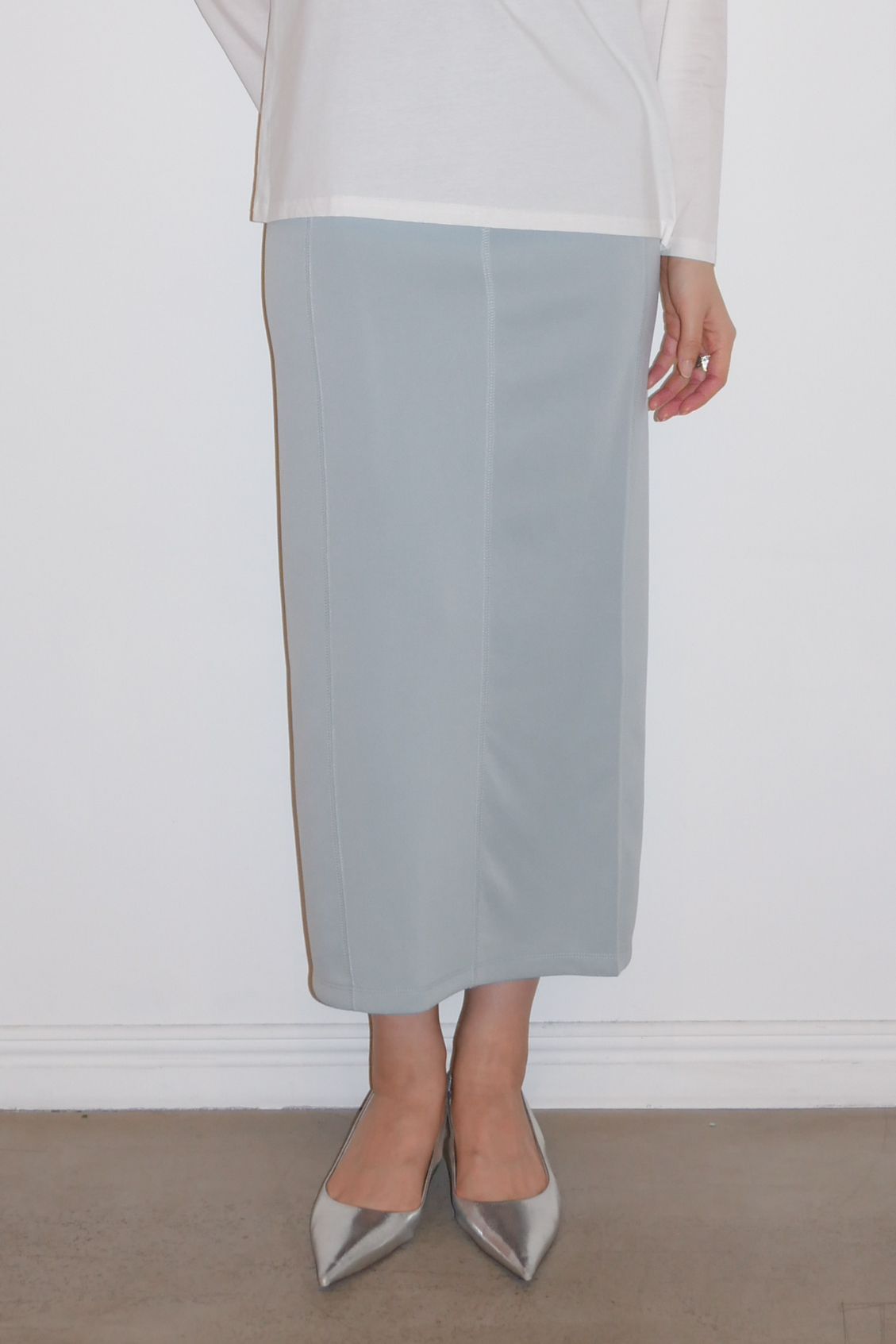 【ALORA THE WAY】punch long skirt