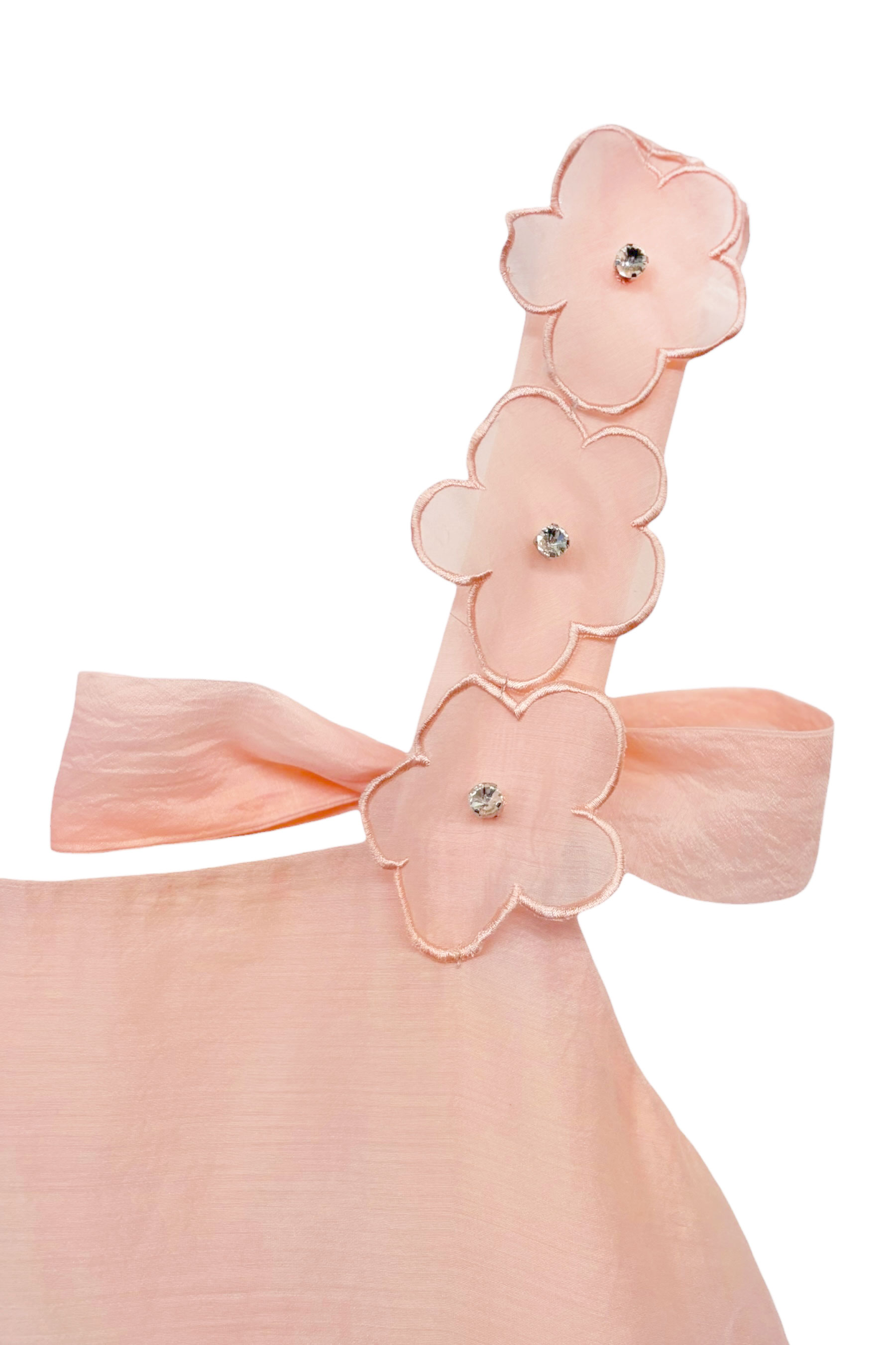 ESPRIT｜flower organdie tiered one-piece｜フラワーオーガンジー