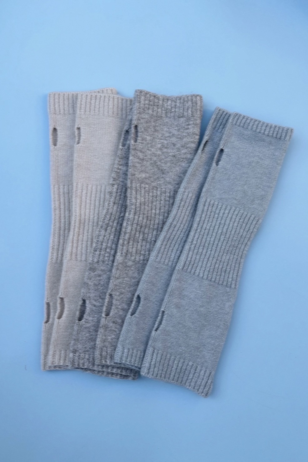 【ALORA THE WAY】2way knit armwarmer