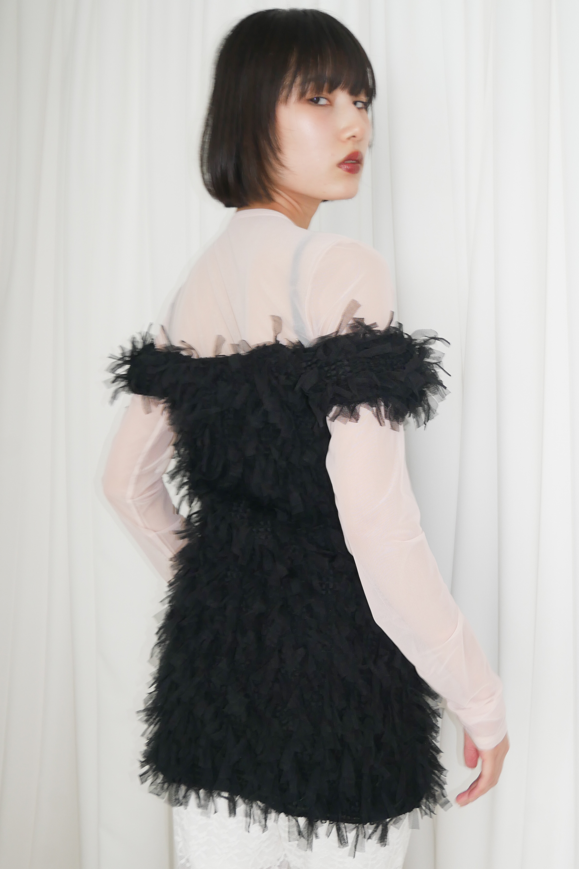 fringe tight mini one-piece | HONEY MI HONEY