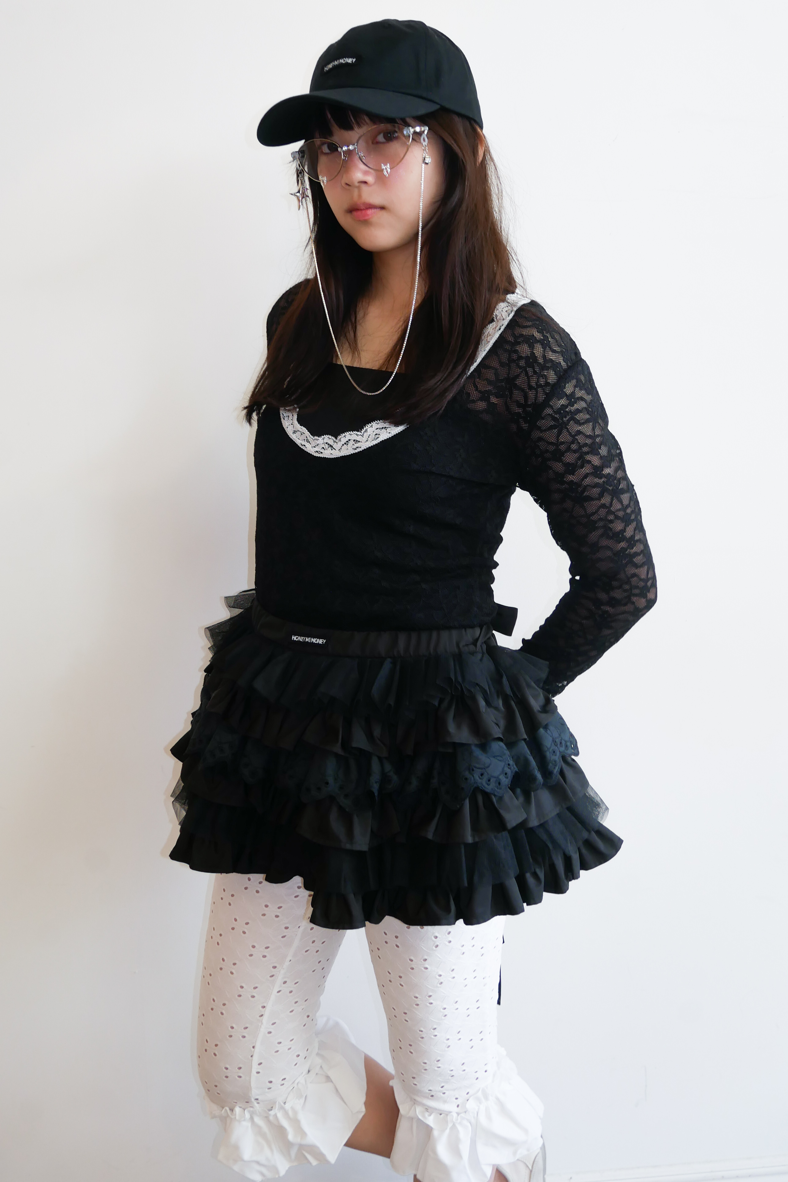 tiered frill bag & mini skirt | HONEY MI HONEY