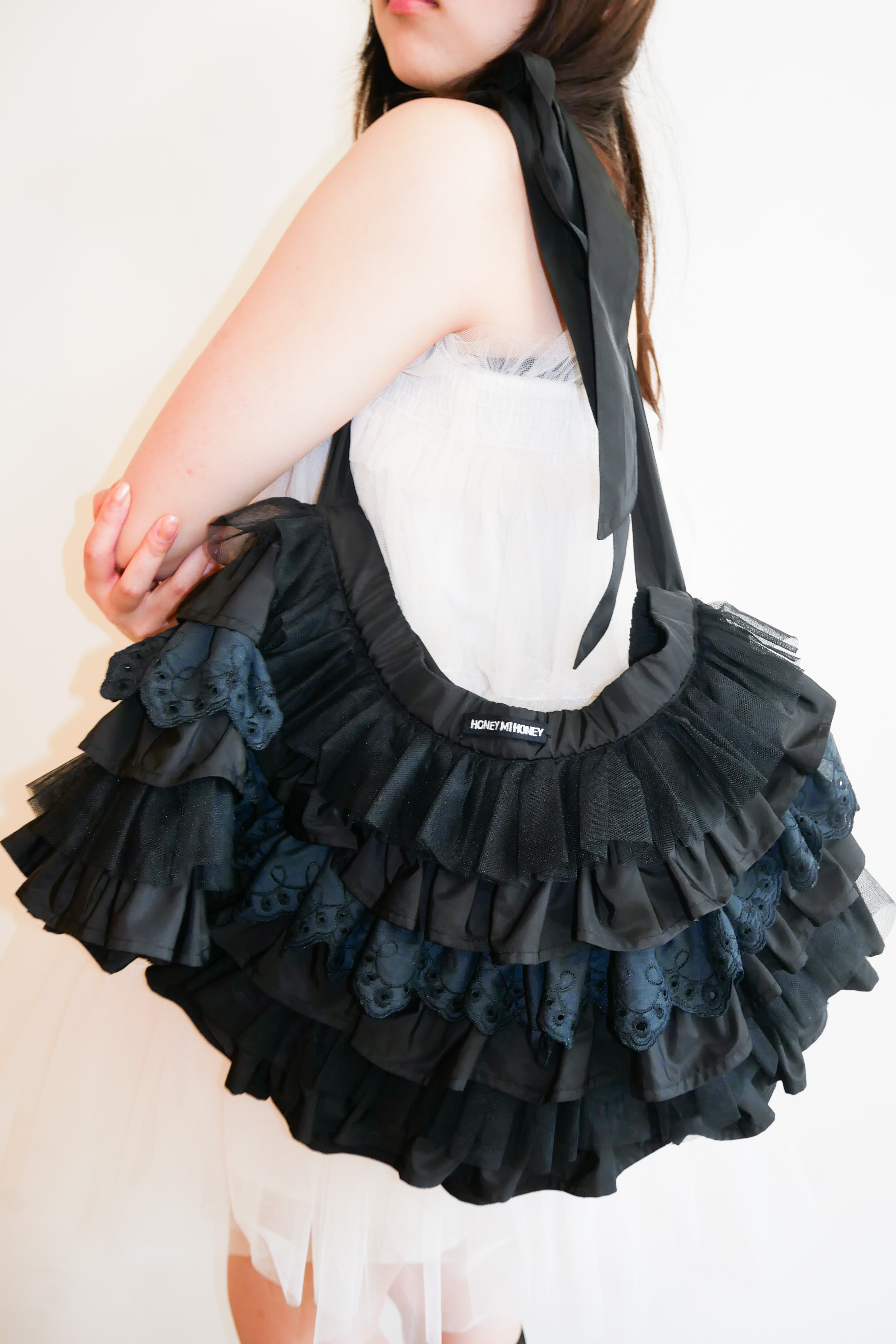 tiered frill bag & mini skirt | HONEY MI HONEY