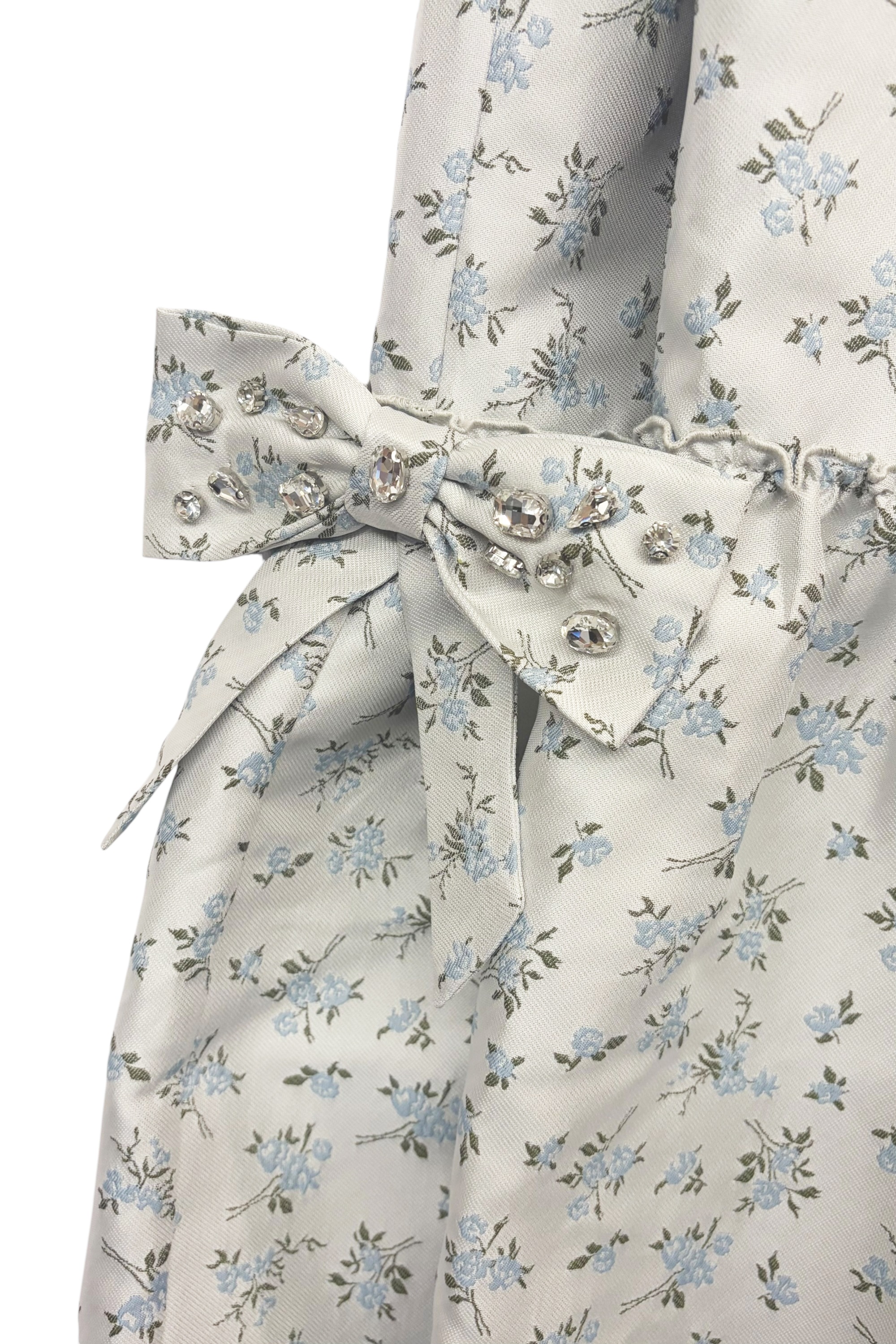 floral jacquard bijou ribbon skirt | ESPRIT