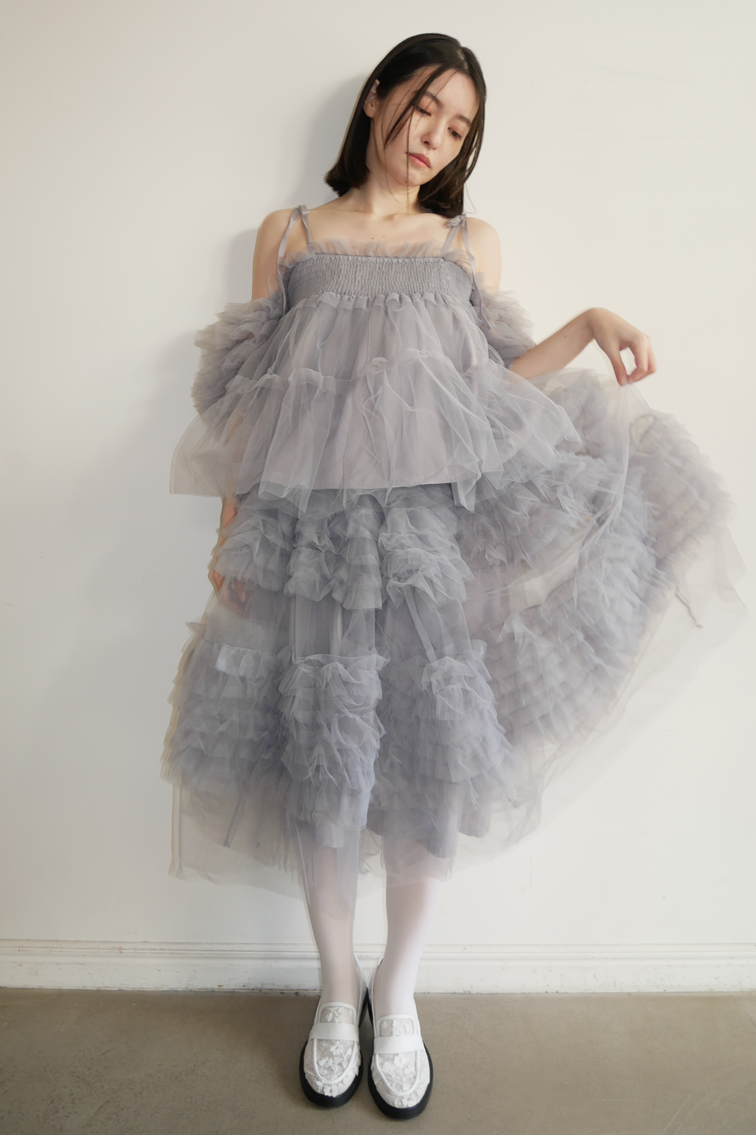 最終値下げ】elu. Peony wool skirt ウールスカート elu. Peony wool