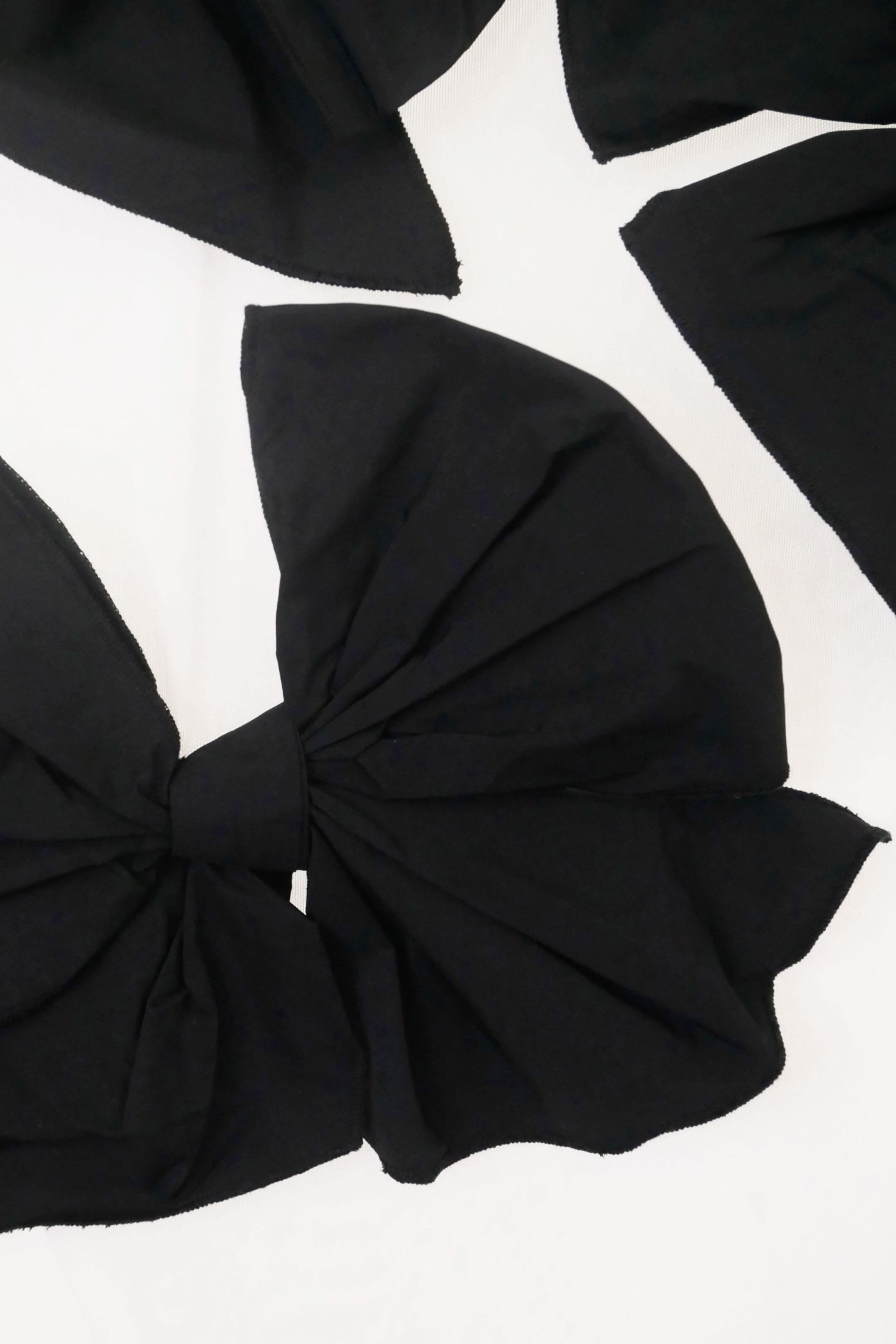 ESPRIT｜taffeta ribbon sheer tops