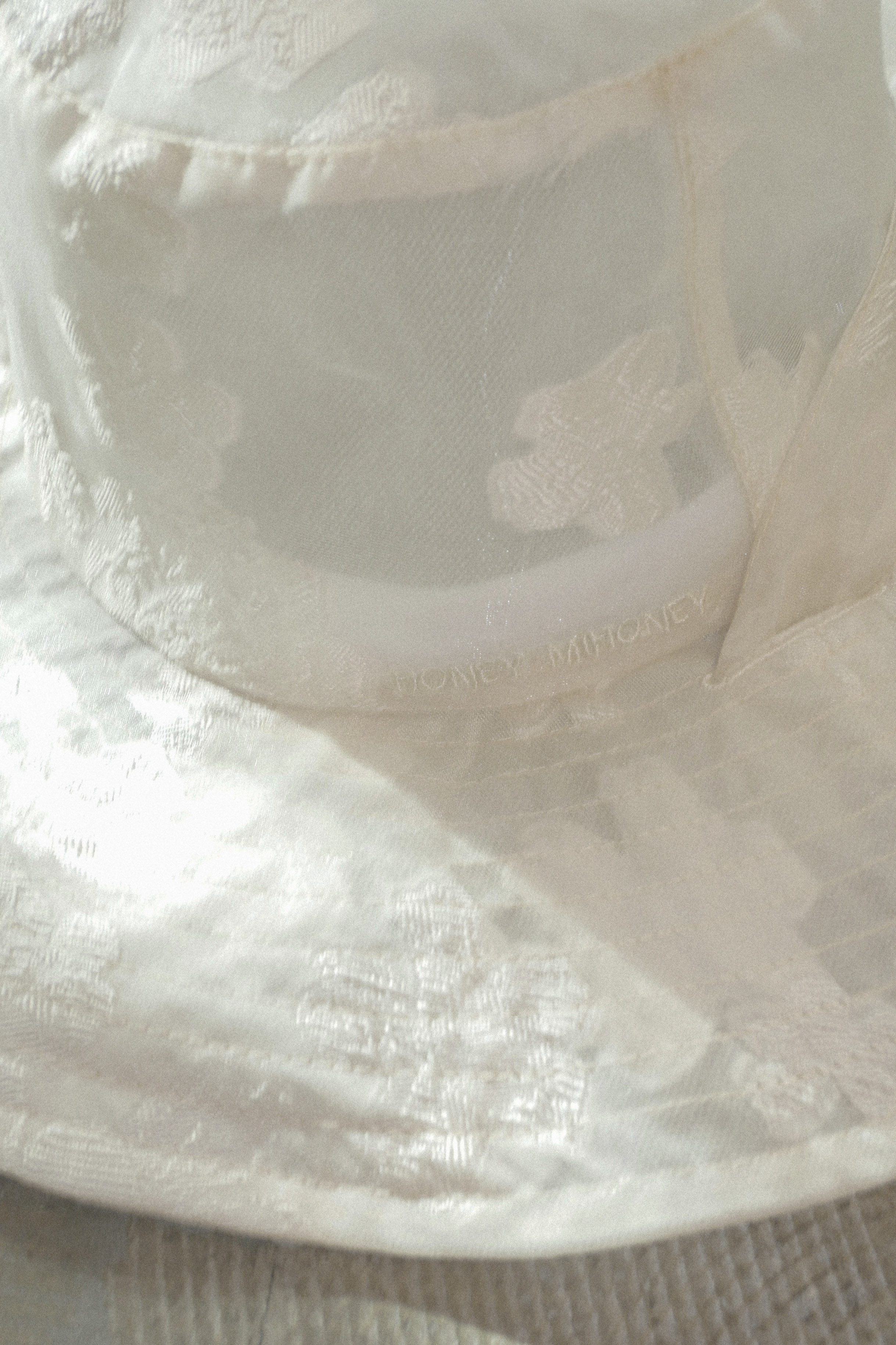 HONEY MI HONEY｜flower organdie frill ribbon hat｜フラワー