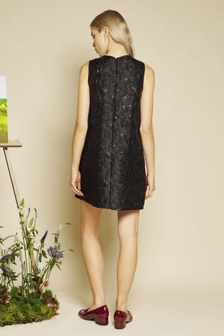Marguerite Jacquard Mini Dress