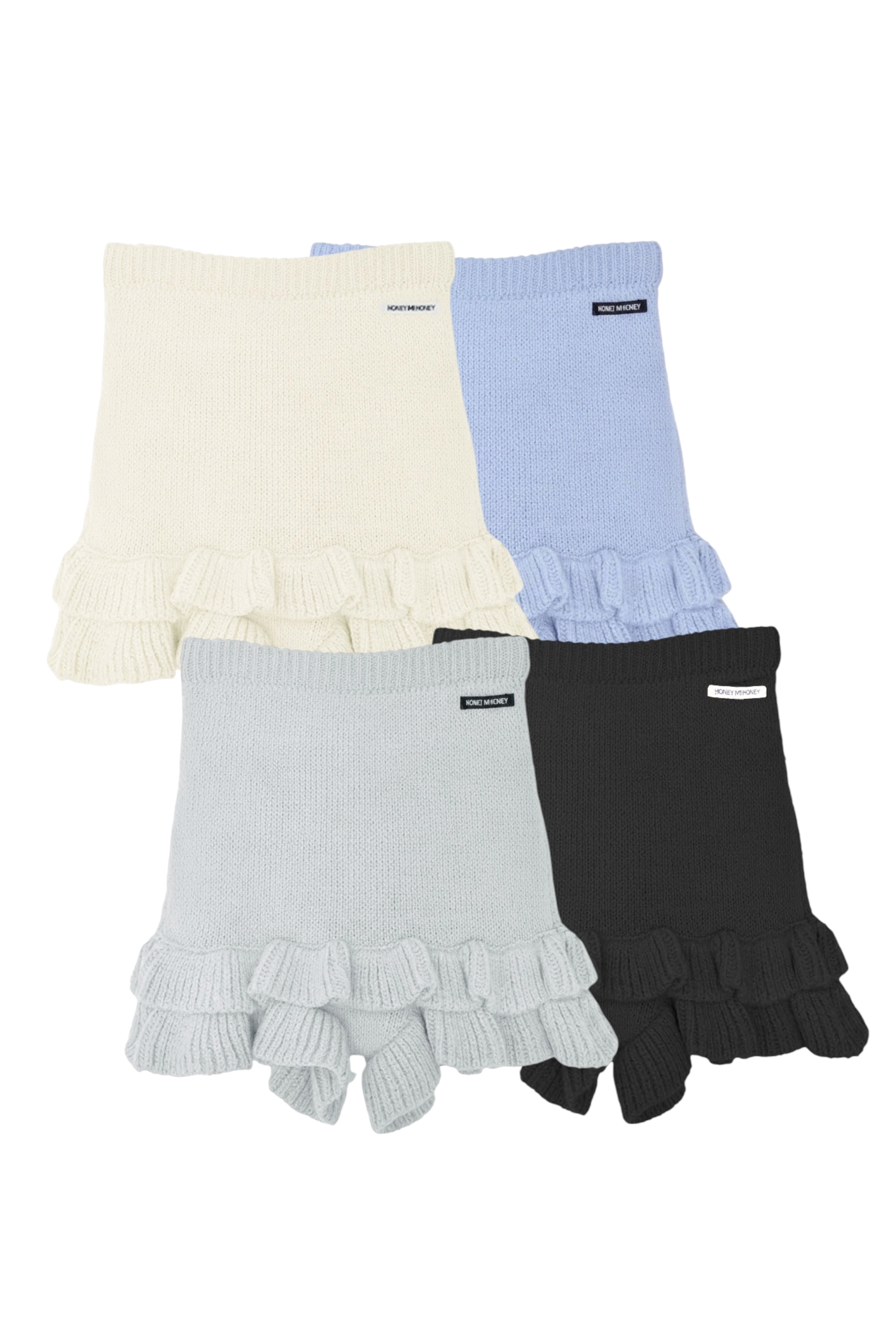 frill knit short pants | HONEY MI HONEY