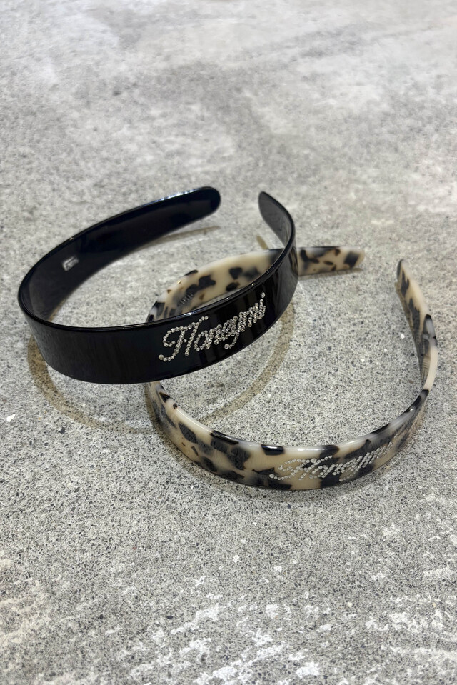 【HONEY MI HONEY】HONEY logo stone headband