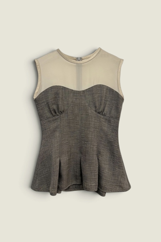【HONEY MI HONEY】flannel corset tops