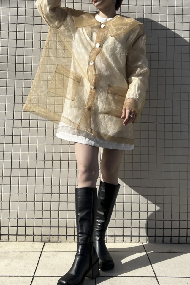 honey mi honey ♡ volume sleeve coat honey mi honey ♡ volume sleeve coat