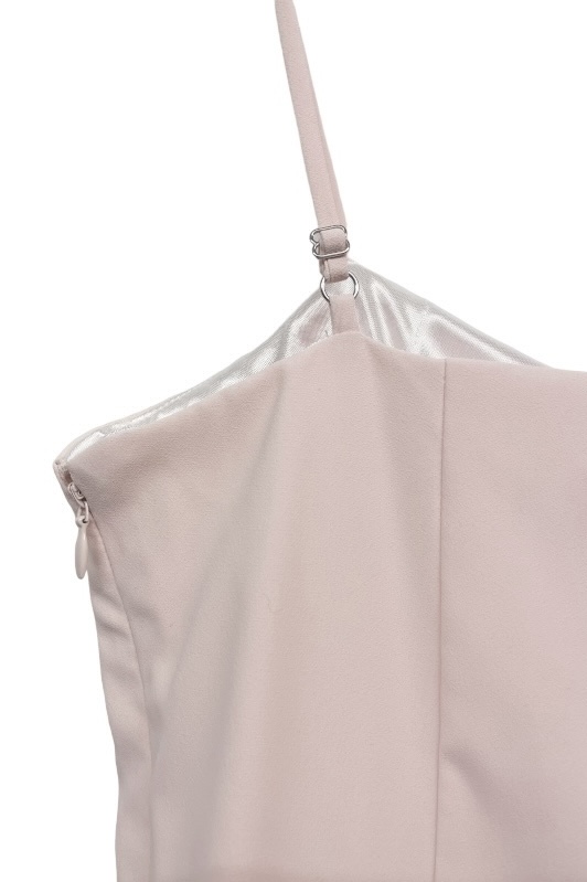 big ribbon camisole one-piece