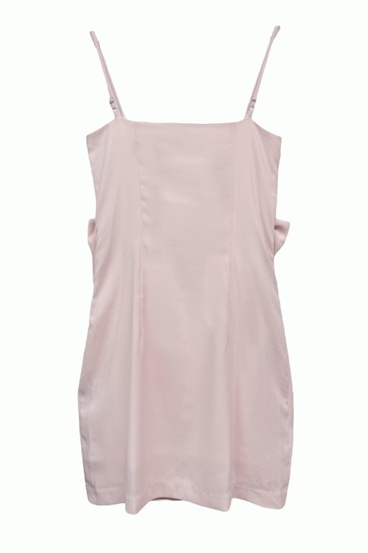 big ribbon camisole one-piece