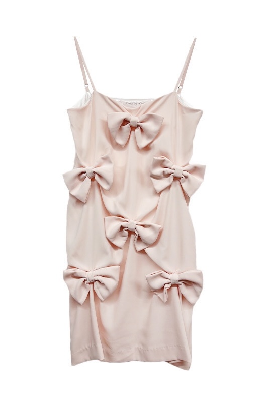 big ribbon camisole one-piece ハニーミーハニー big ribbon camisole one-piece